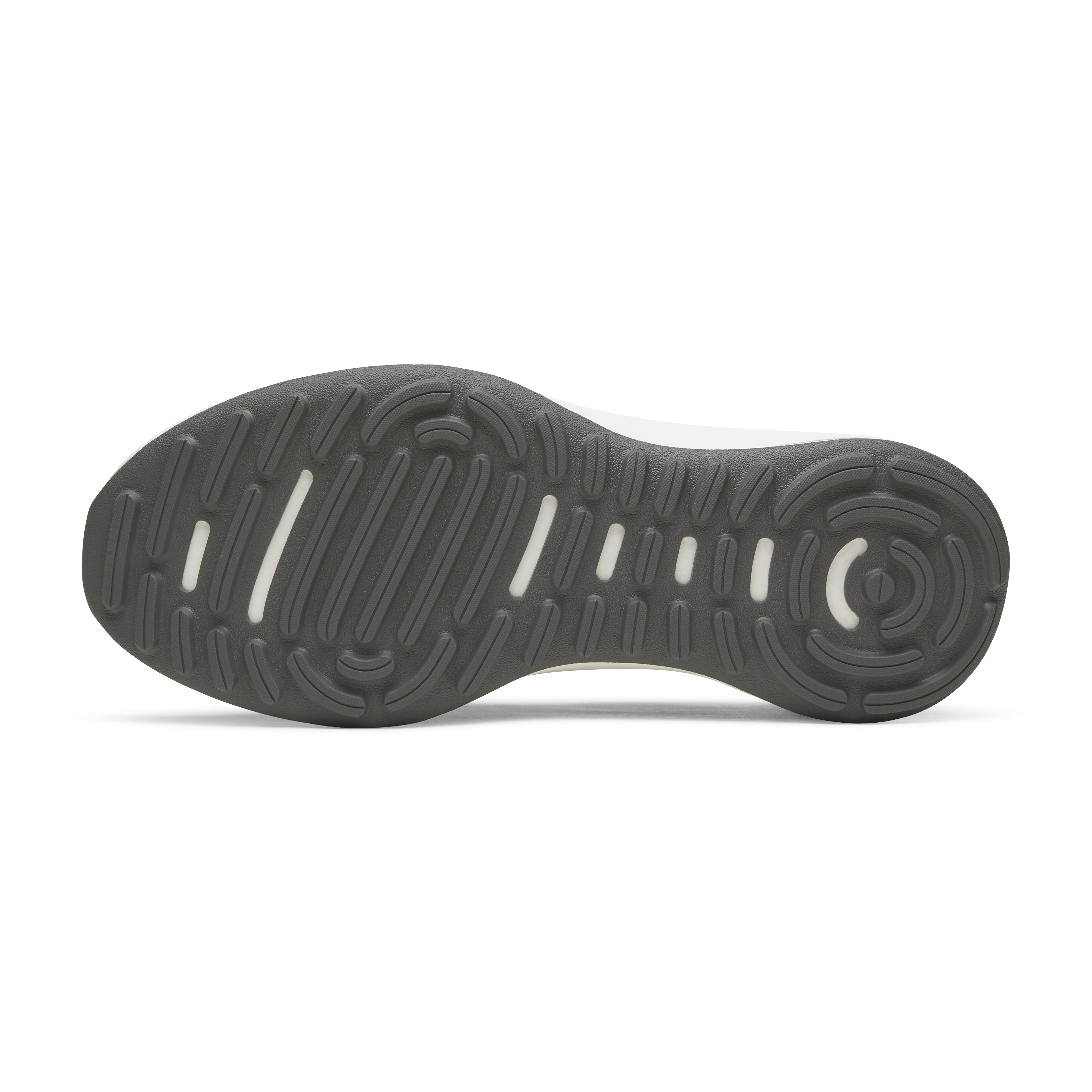 Stream Step Free Step Men's Wool Runner NZ Waterproof - Medium Grey (Natural White Sole)