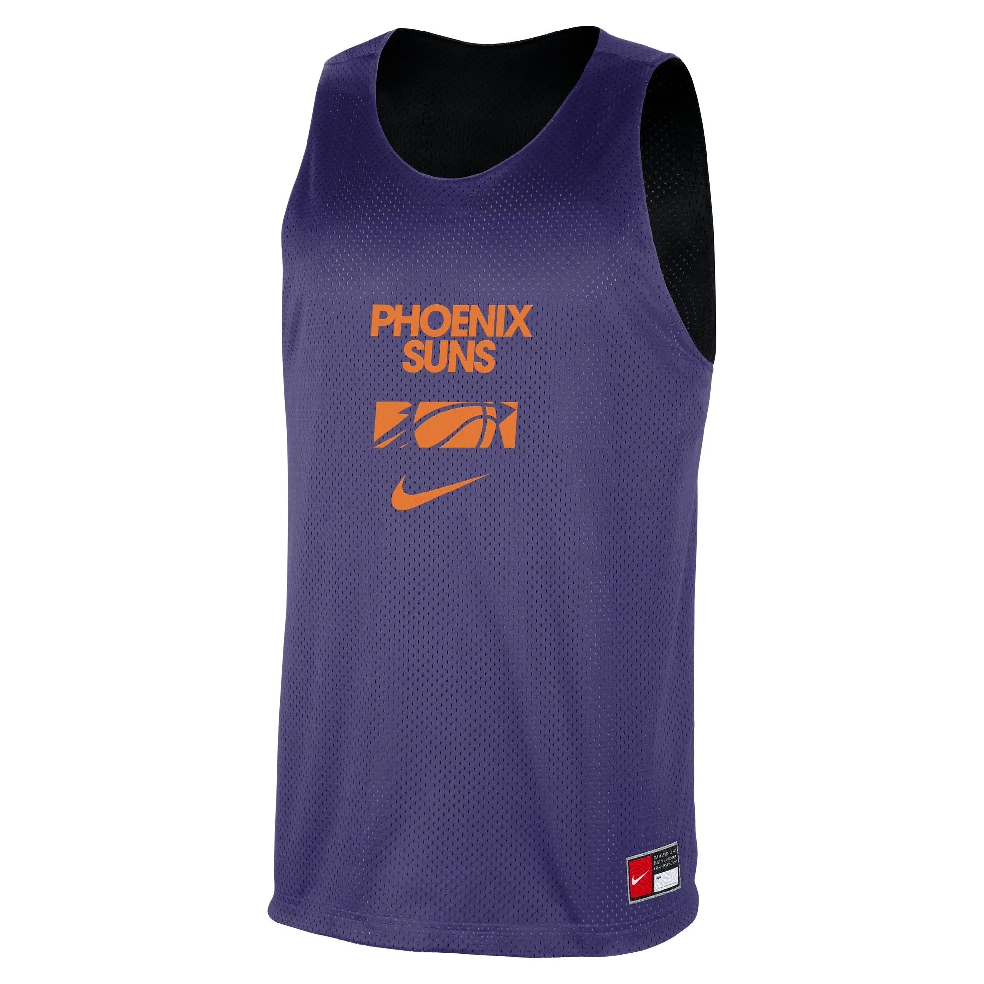 Phoenix Suns Men's Nike NBA Mesh Practice Jersey Biodegradable Synthetic Fibers Athletic Outfit