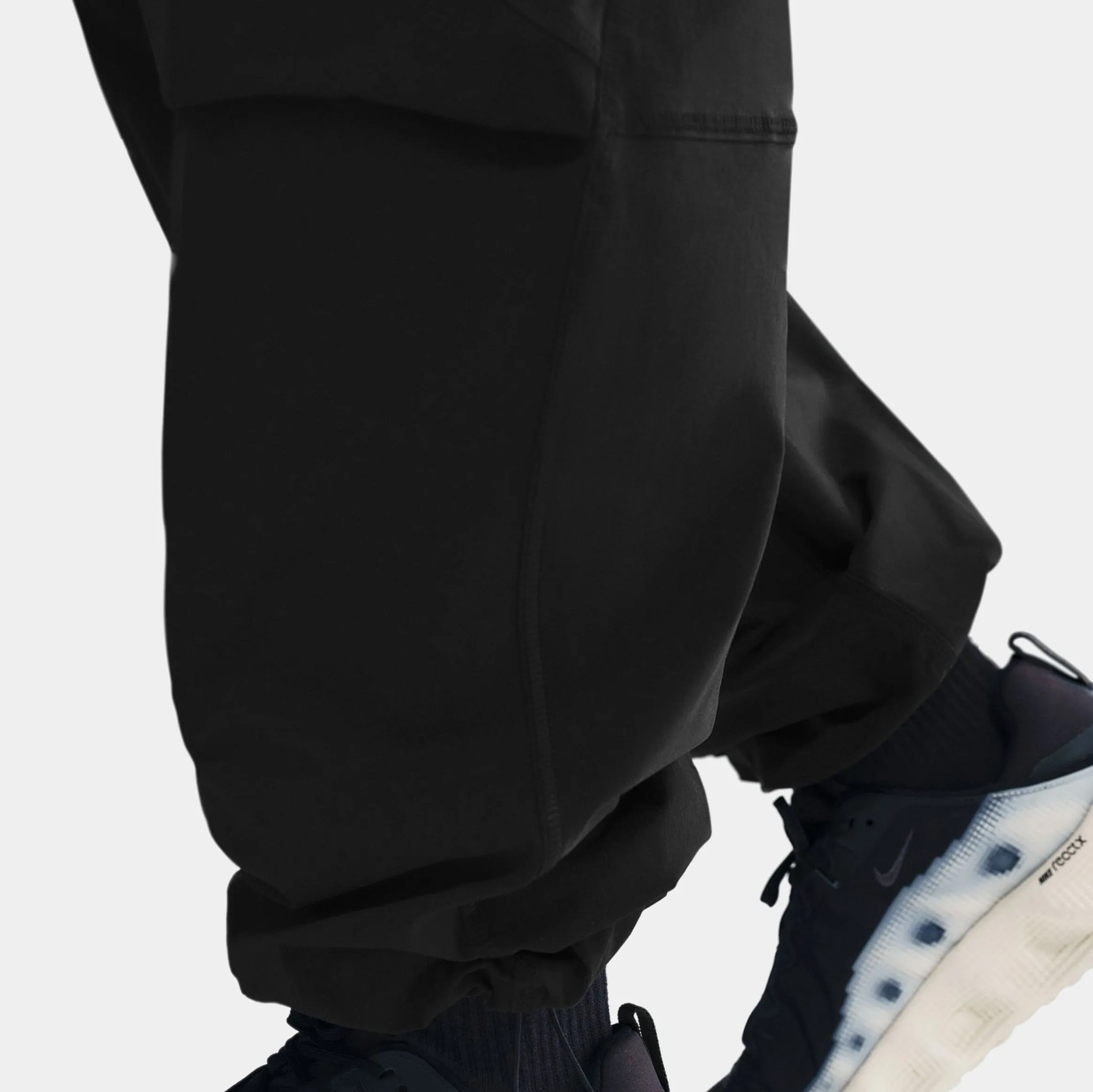 Tech Dri Fit Woven Oversized Mens Pants (Cave Stone/Cool Grey/Black) All Day Comfort