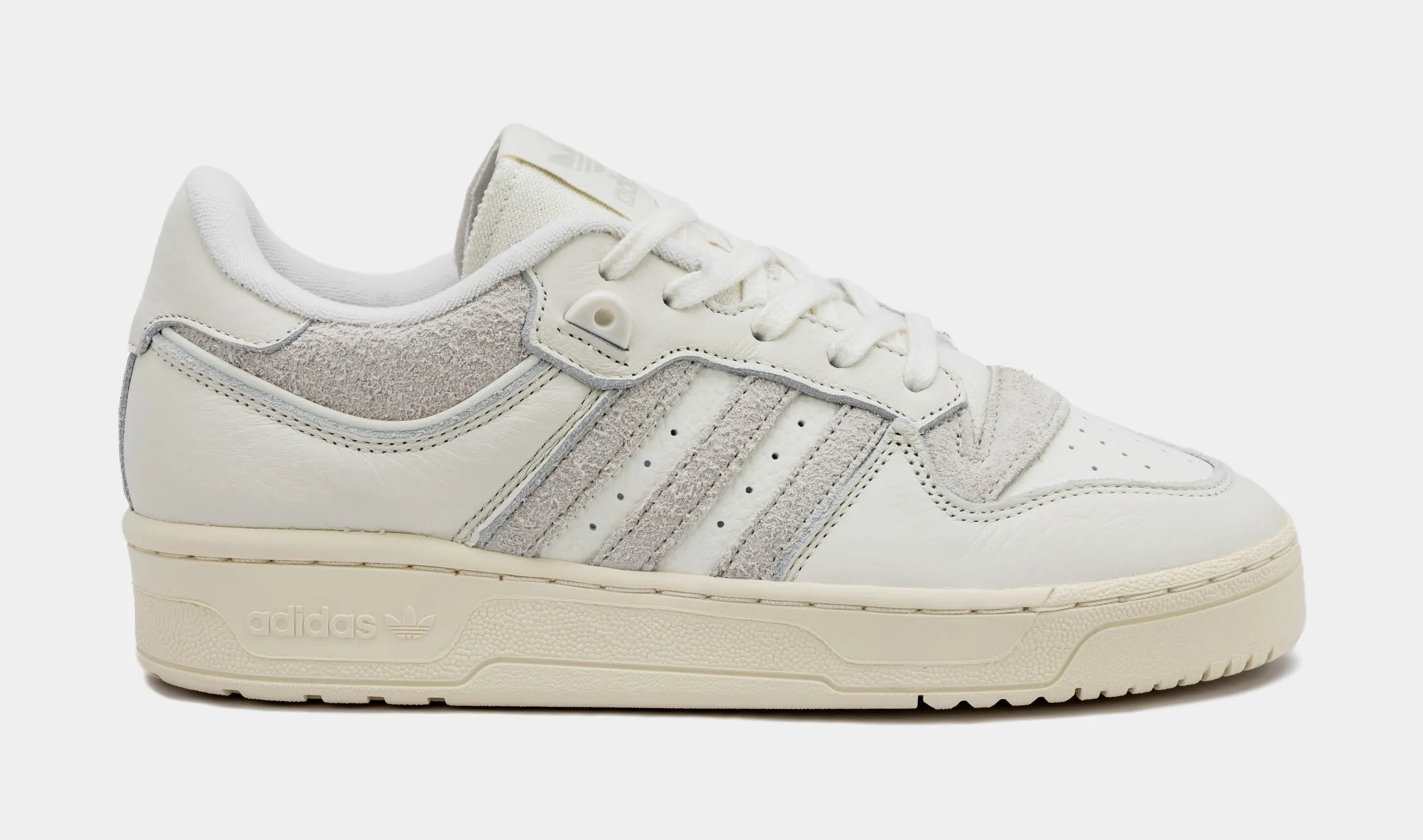 Rivalry Low 86 Mens Lifestyle Shoes (White/Grey) Articulated Toe Spring Maximum Support