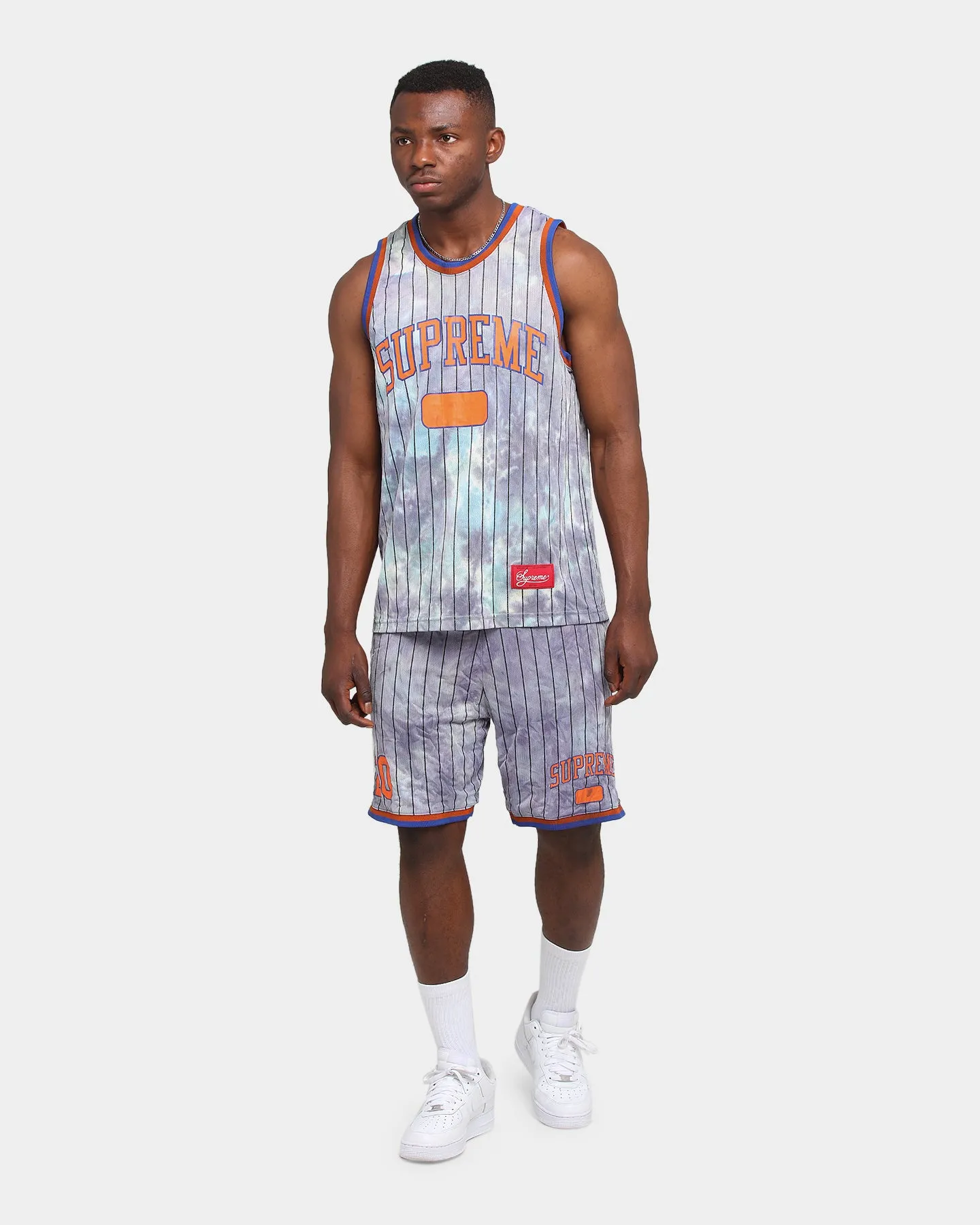 Pocket Reinforcement Abrasion Resistant Surface Supreme Dyed Basketball Shorts Royal