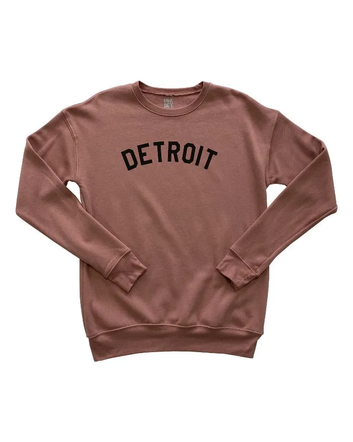 product concert wearability product combo Ink Detroit - Classic Crewneck Sweatshirt - Available in 6 Colors