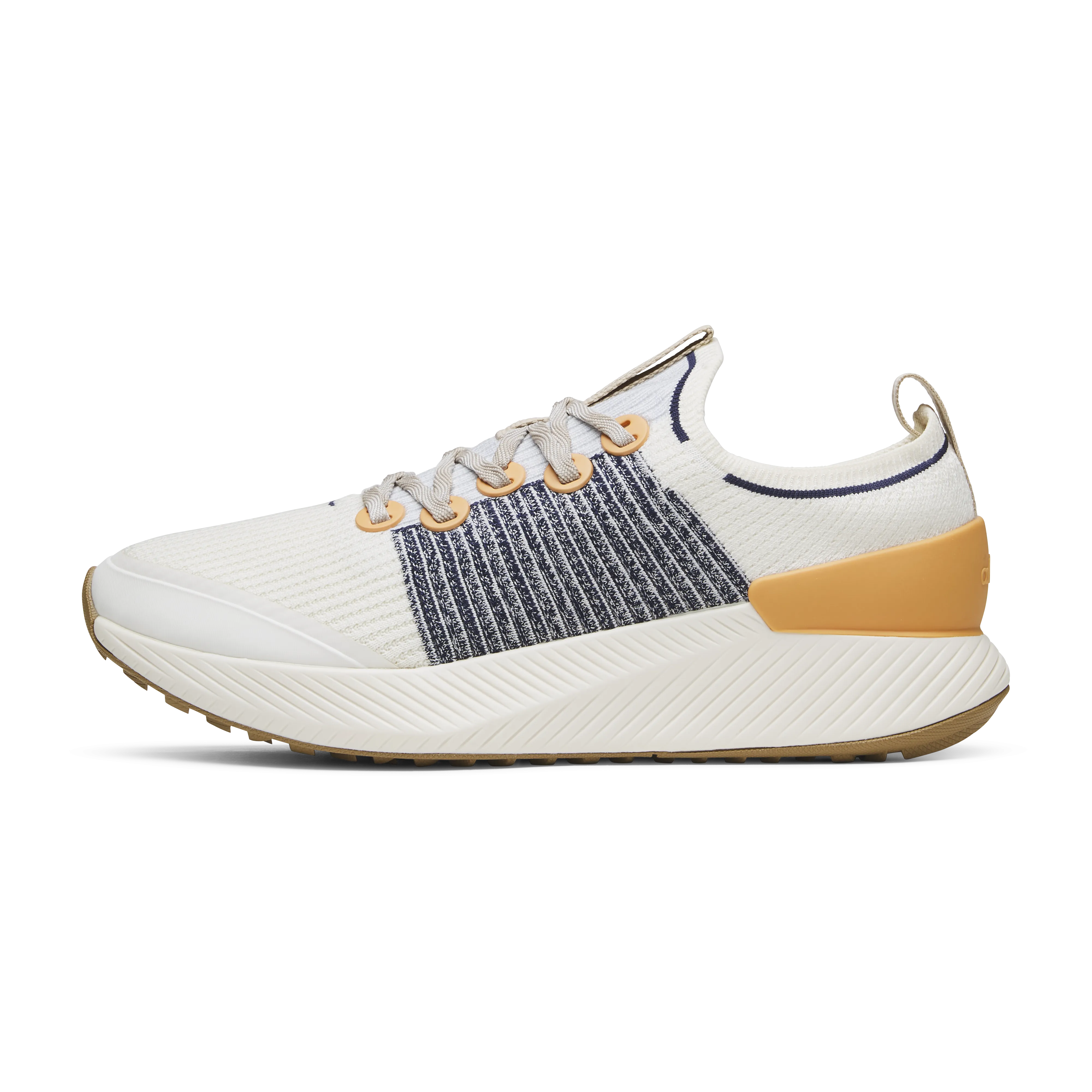 Men's Tree Gliders - Natural White/Hanami Orange (Twilight White Sole) Plain Jog