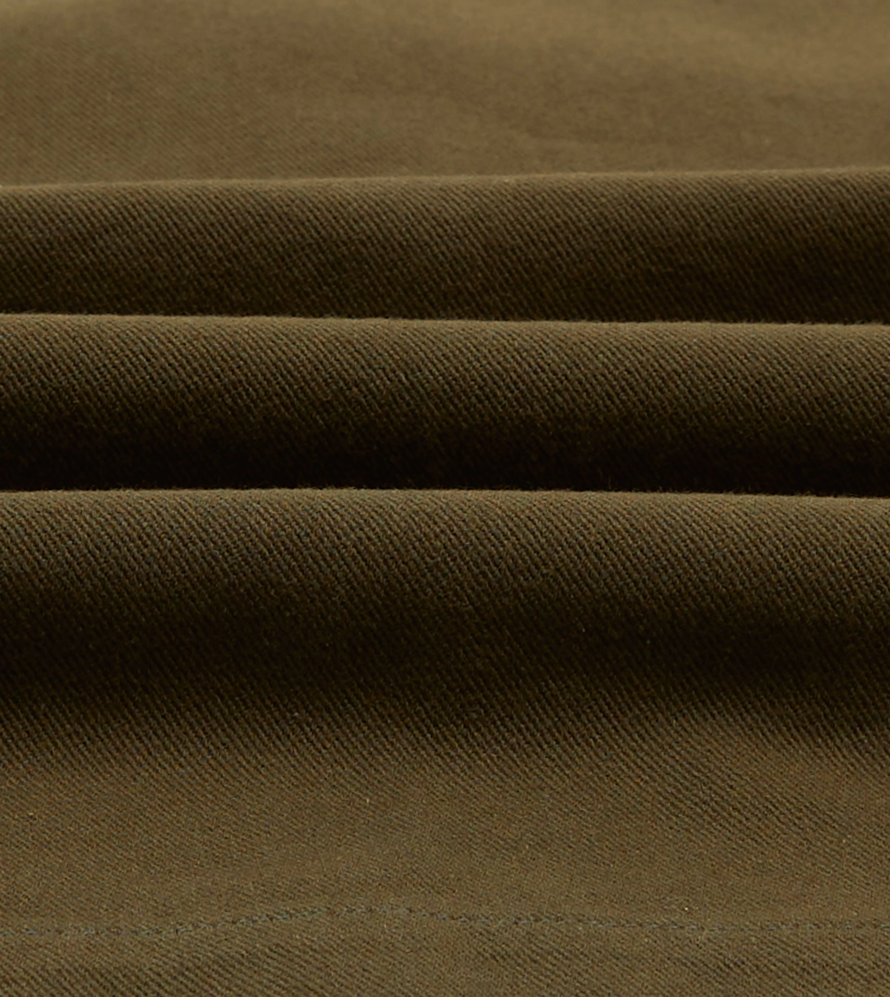 Brown Cotton Mandarin Collar Popover Shirt Timeless Look Wear Soft Stretch Fit