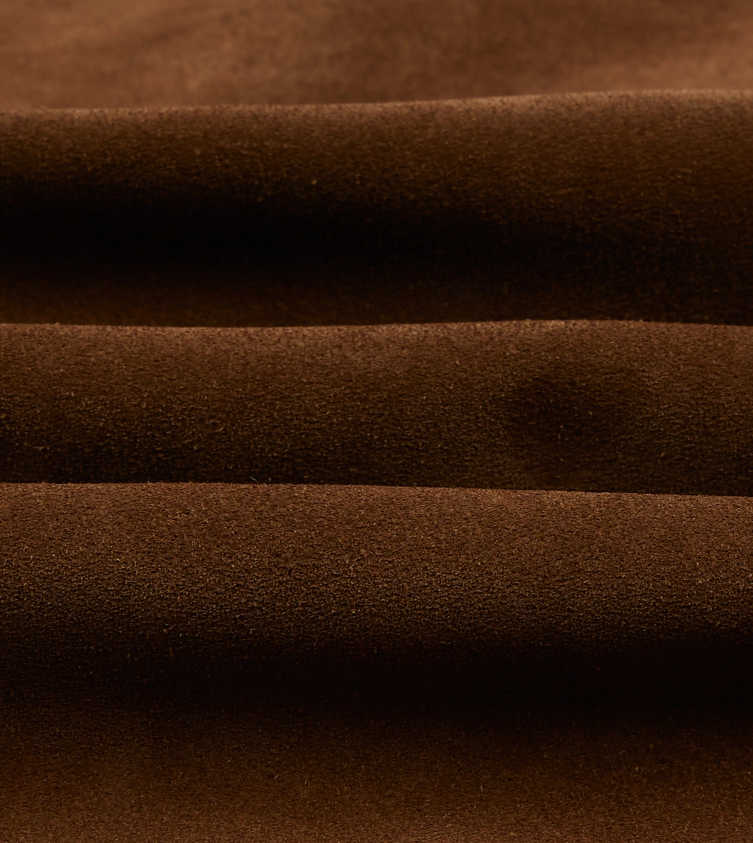 Brown Suede and Leather Donkey Jacket Bonded Seam Technology