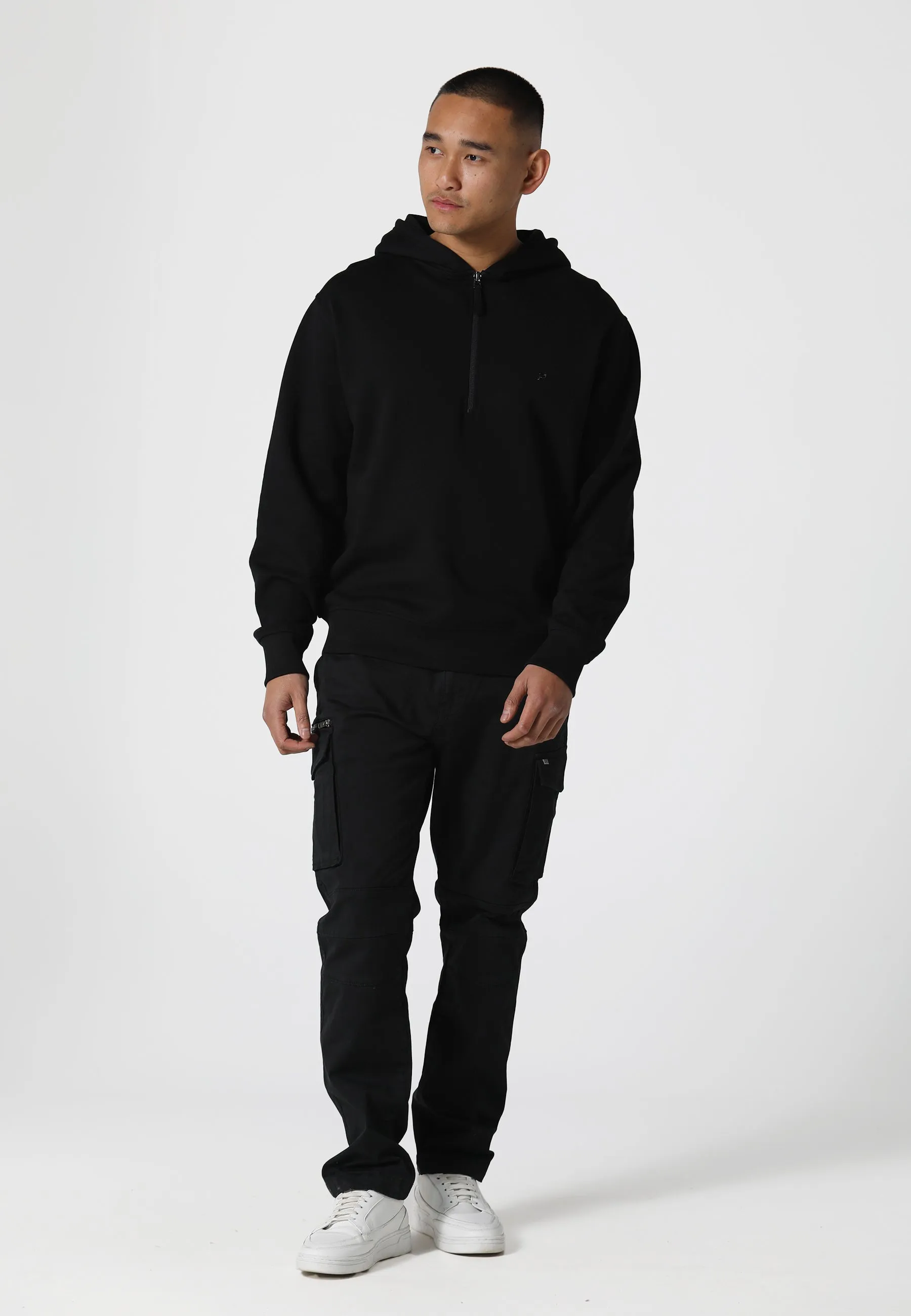Krobo Black Hoodie Light Jacket