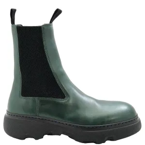 Style Crisp Burberry Creeper Leather Chelsea Boots