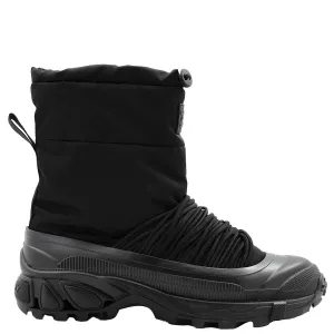 winter use Burberry Embossed Logo Puffy Ankle Boots