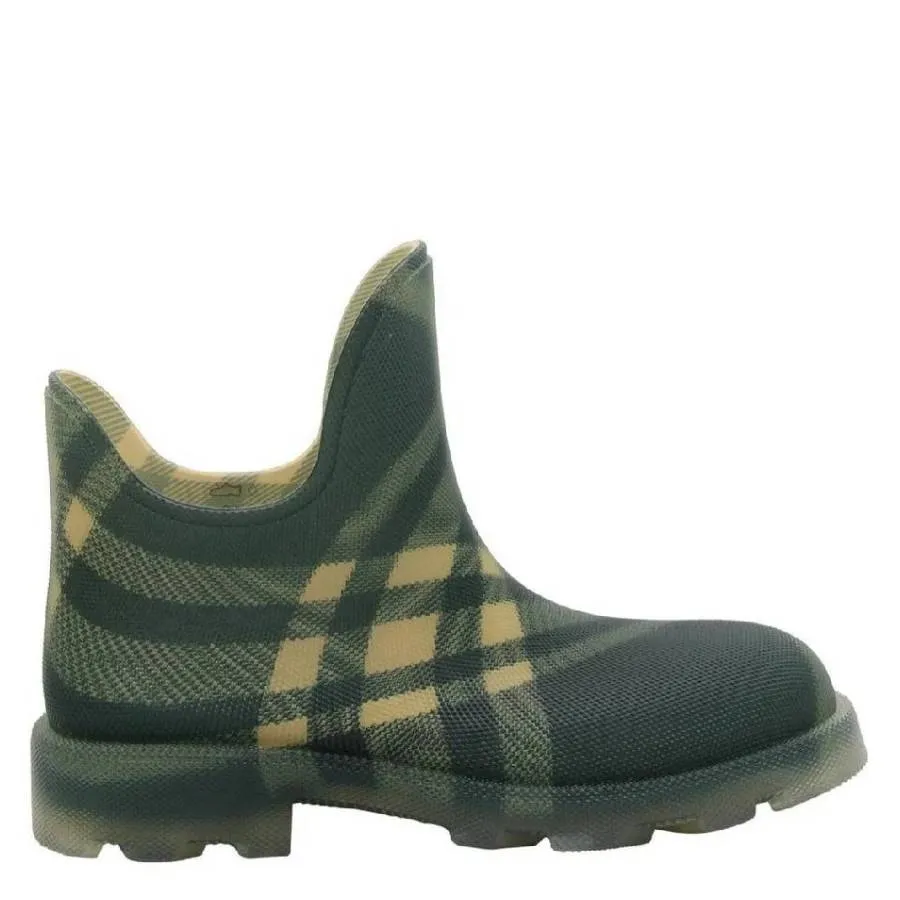 Burberry Marsh Check Ankle Rainboots Editorial Look Style Sharp