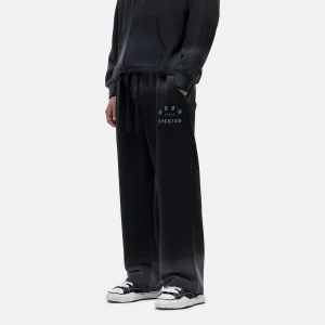 California Washed Black Sweatpants AntiSlipGrip Sleek lines