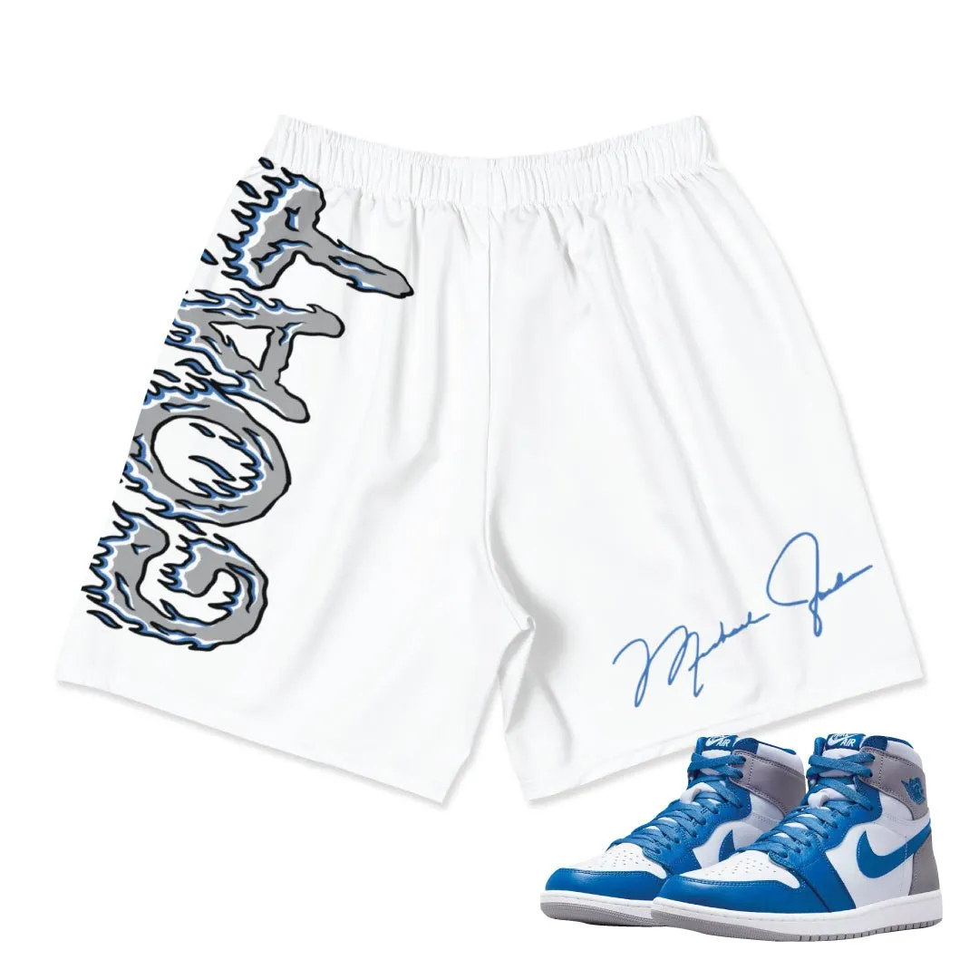 Work Ready Retro 1 True Blue Championship Shorts