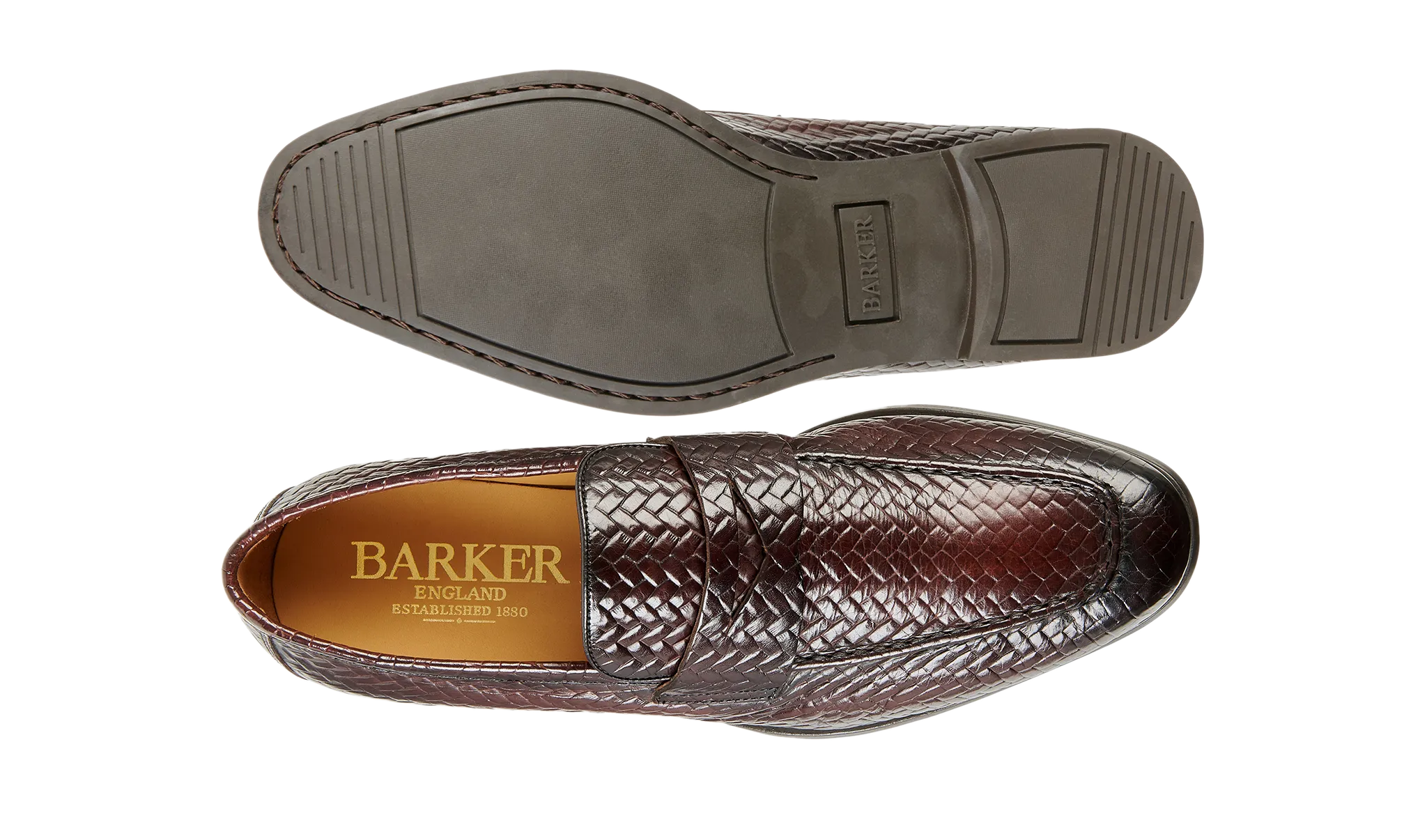 Clear Step Flexible Padding Capri - Brown Weave Brown Stain