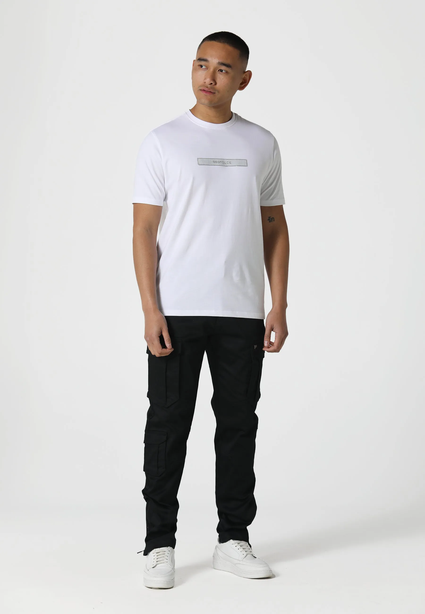 Relaxed Design Wear Carico Black Cargo Pants