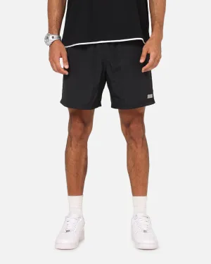No Slip Waistband QuickDryTechnology Carre Classic Nylon Shorts Black