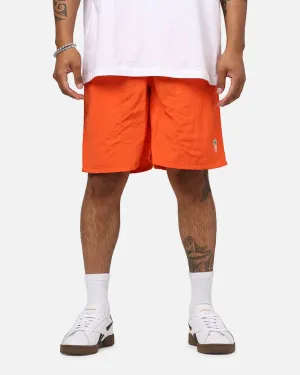 Relaxed fit style Glide On Mobility Cut Carrots By Anwar Stem Nylon Shorts Orange