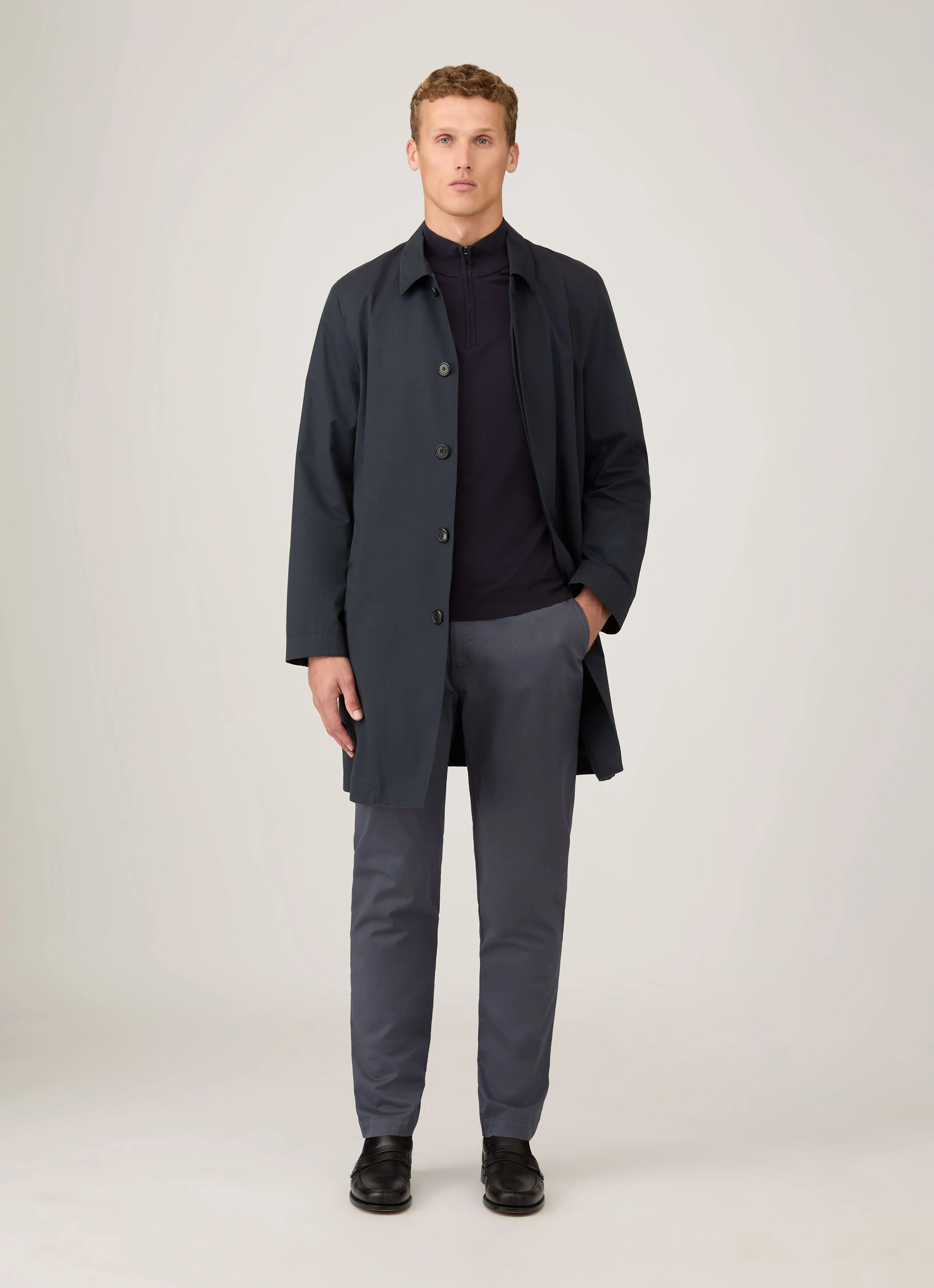 Chill Fit Functional Design Men's Slim Fit Chino in Slate Blue