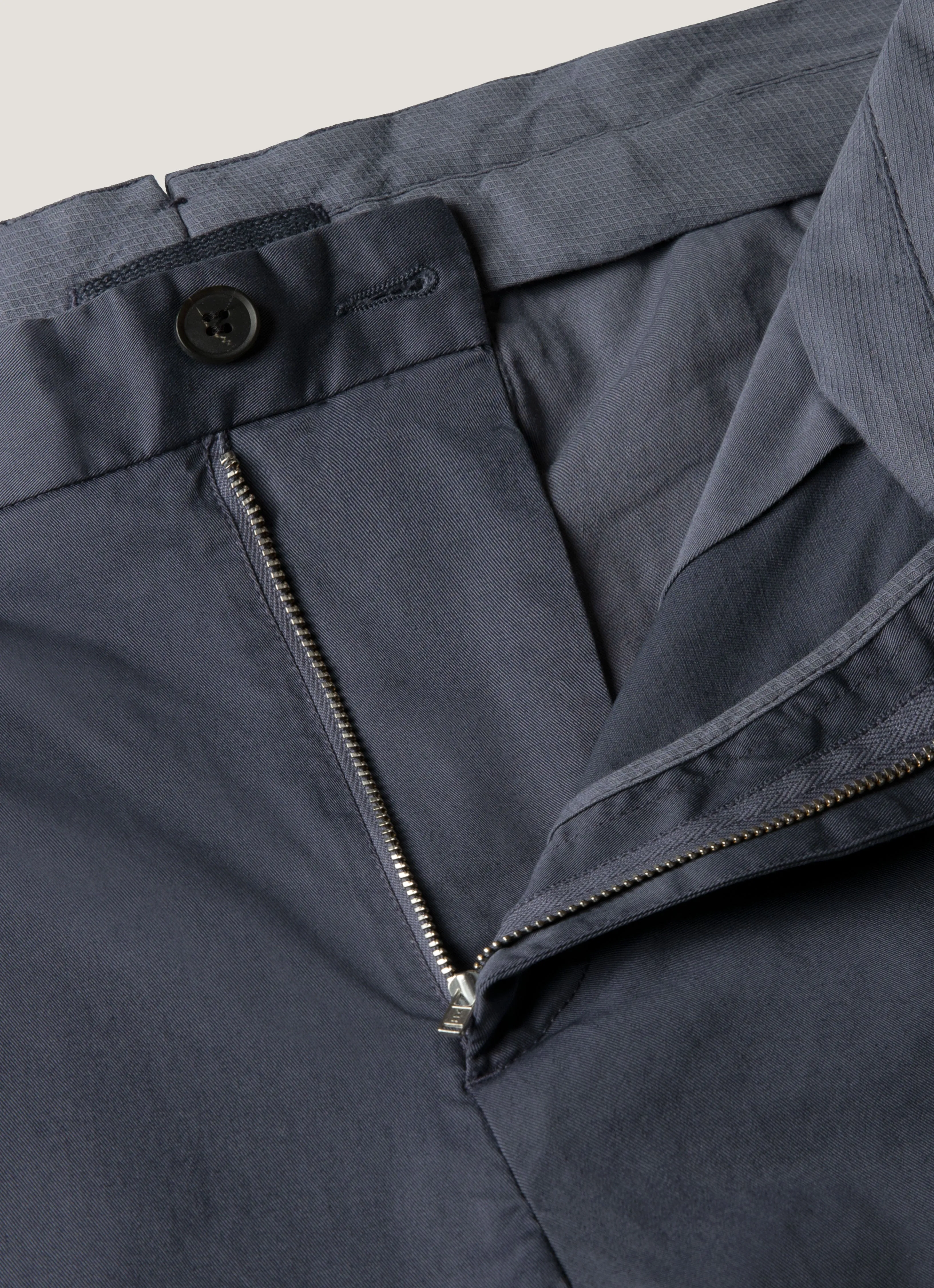 Men's Slim Fit Chino in Slate Blue Timeless Utility