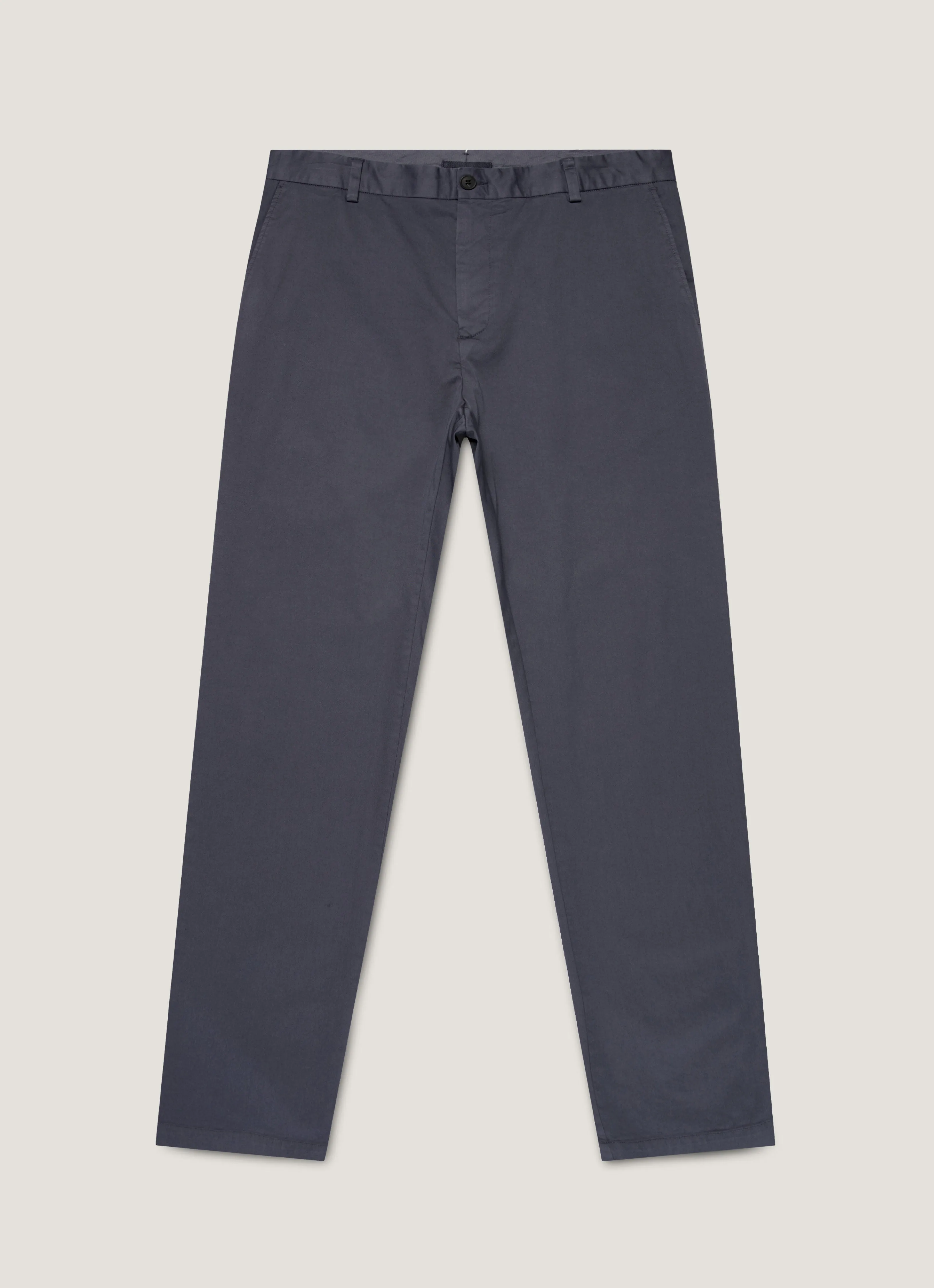 Men's Slim Fit Chino in Slate Blue SoftTouchFinish Hidden pockets