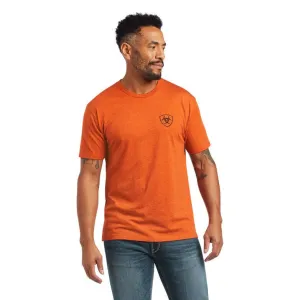 Ariat Men's Diamond Wood T-Shirt Trendy Basics Customer Favorite