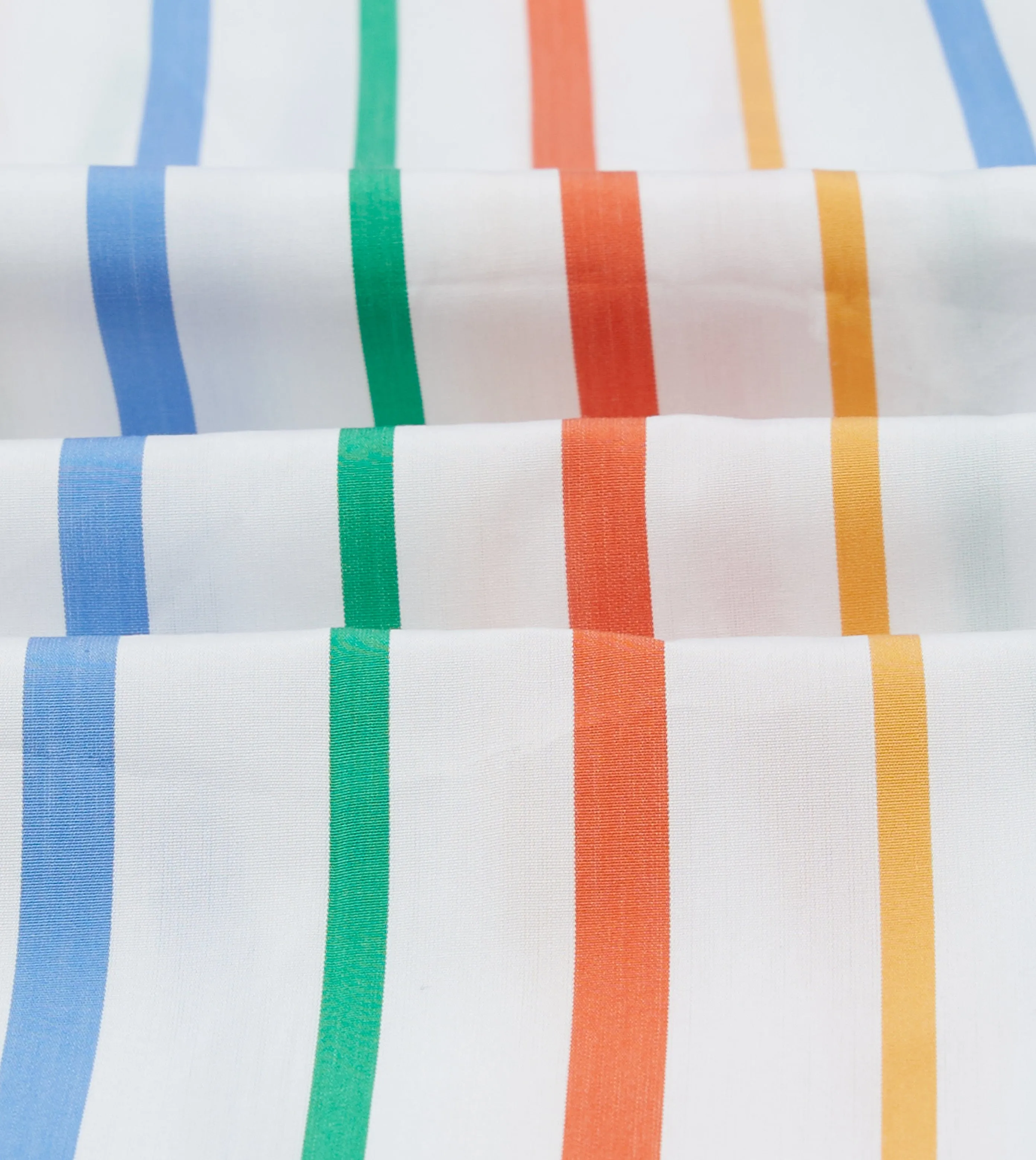 Fun Style Multi Stripe Poplin Button-Down Shirt