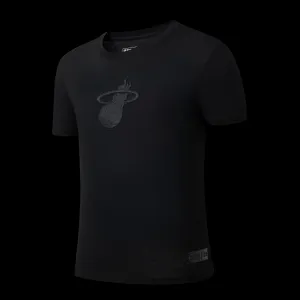 High Motion NBA Front 3D Embroidery And Back HD Print Regular Fit T-Shirt - HEAT