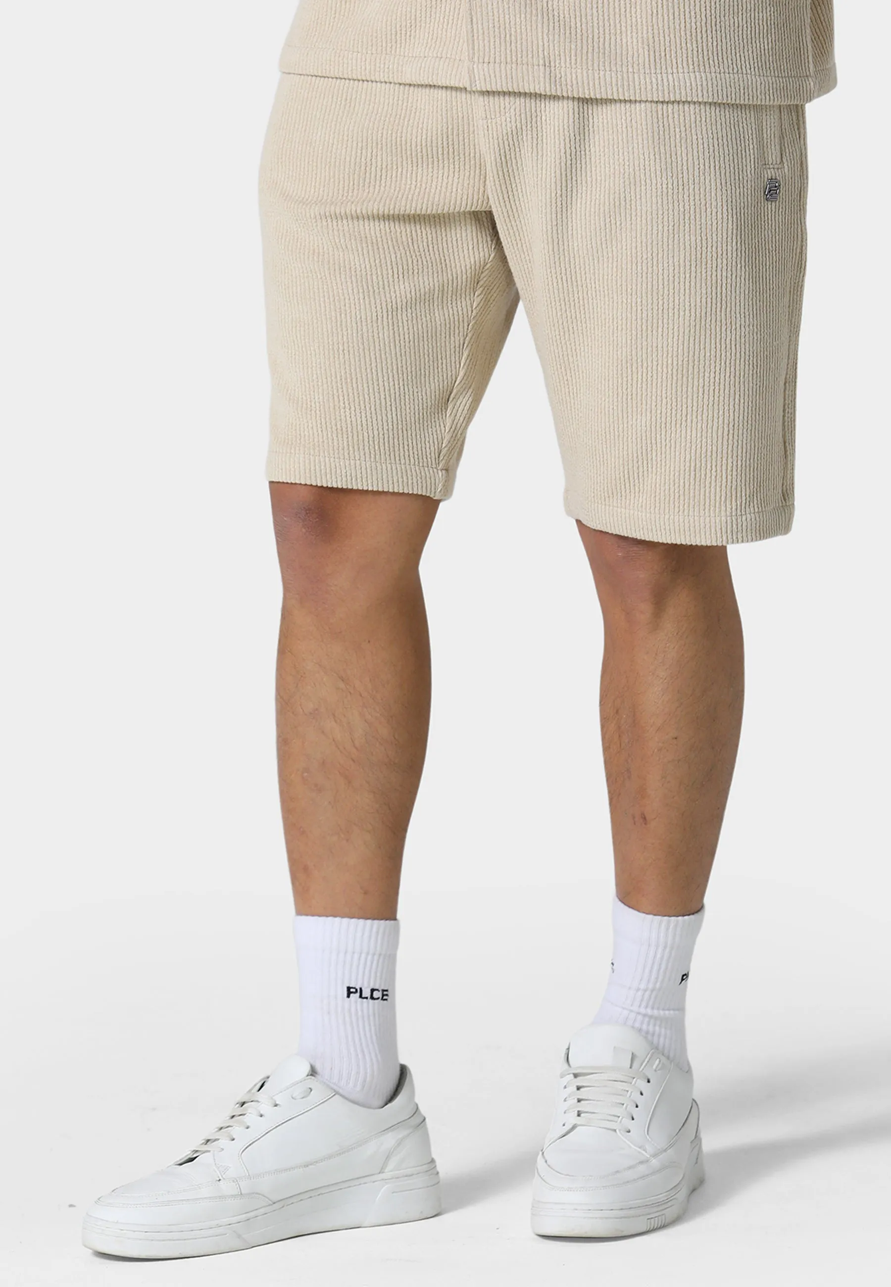 Moko Pastel Camel Jog Shorts skateboarding gear Freedom Flex