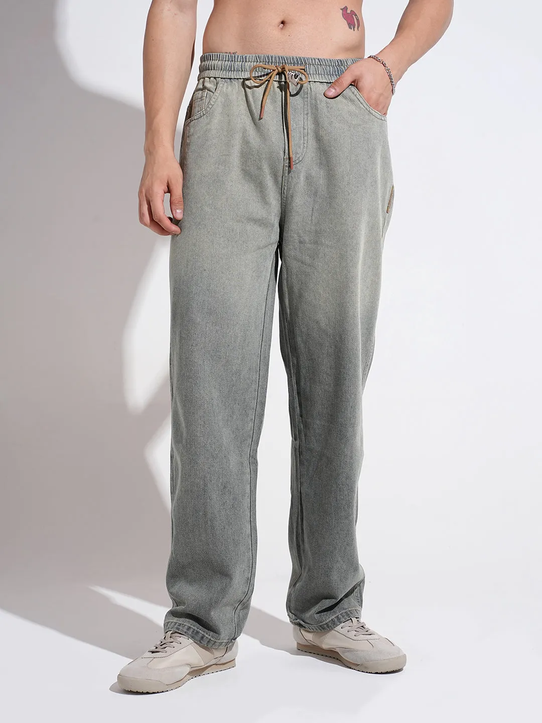 Lightweight Morning Stroll Men's Blue Straight Fit Jeans