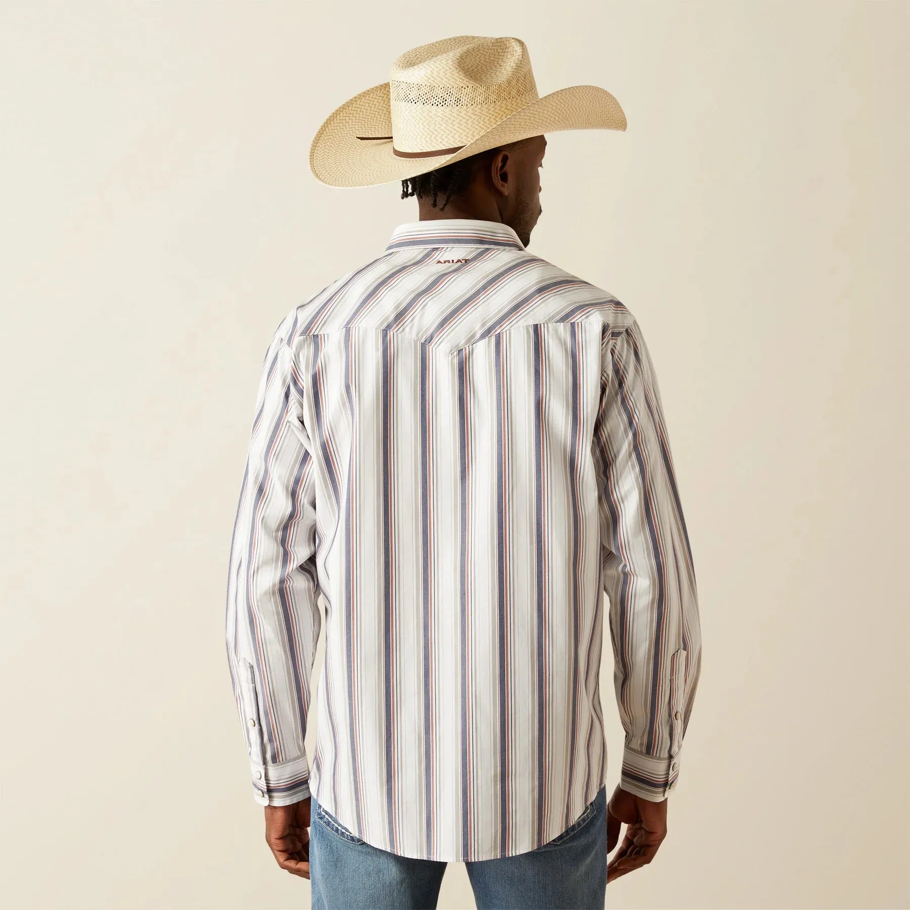 Teenager coolness Ariat Men's L/S Pro Series Warrick Classic Fit Western Snap Shirt in White