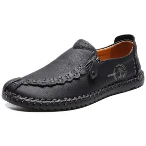 Harlow - Casual Leather Loafers Firm Lane Comfortable Step