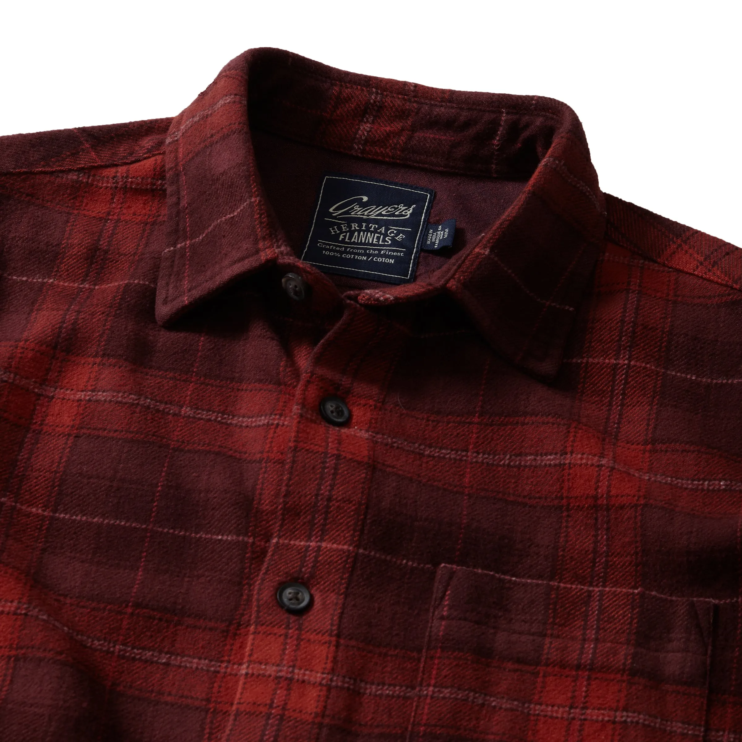 Durango Heritage Flannel Shirt - Red Clay * Edgy Classic Smart