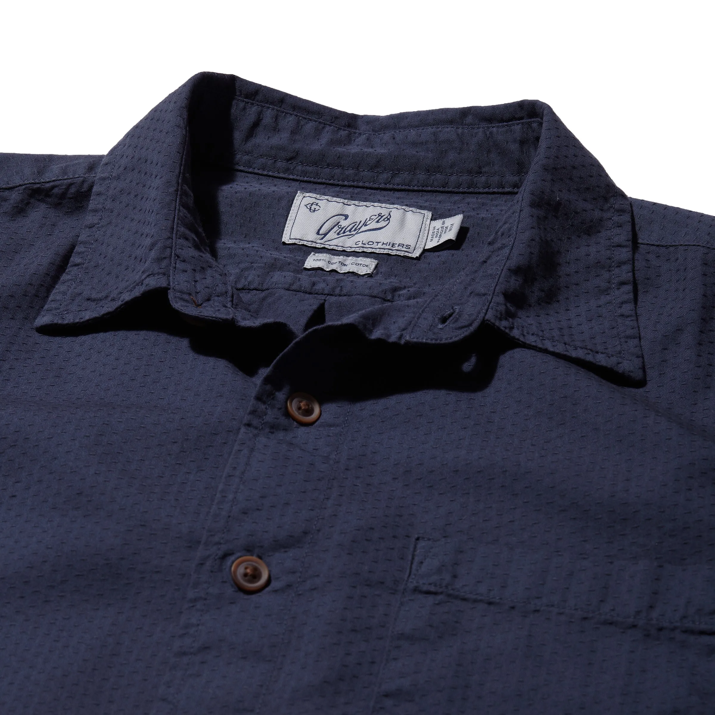 Fashion Top Lorenzo Dobby Weave Shirt - Old Navy