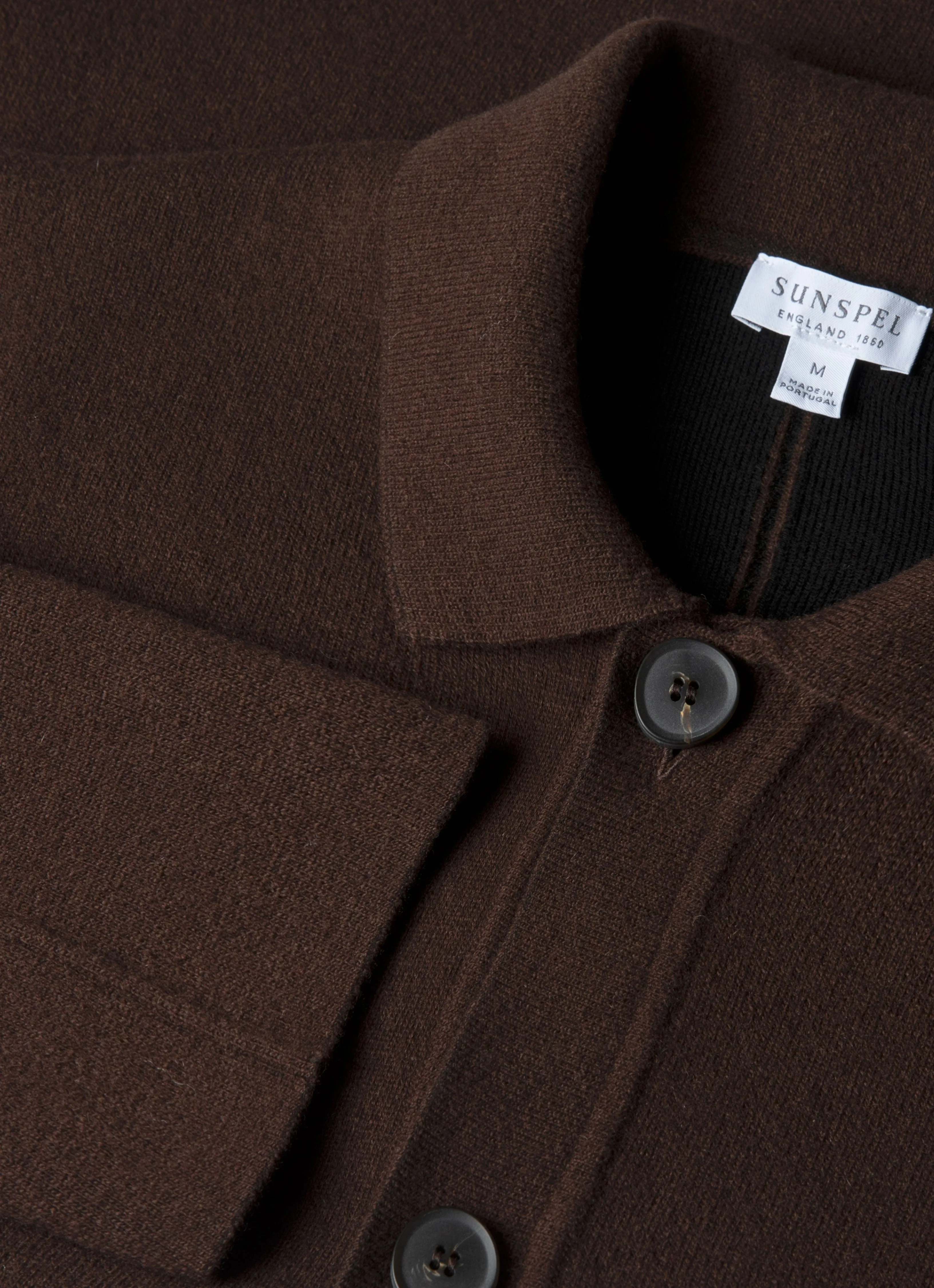 Chilly Days Thermochromic Fiber Applications Men's Double Faced Jacket in Truffle