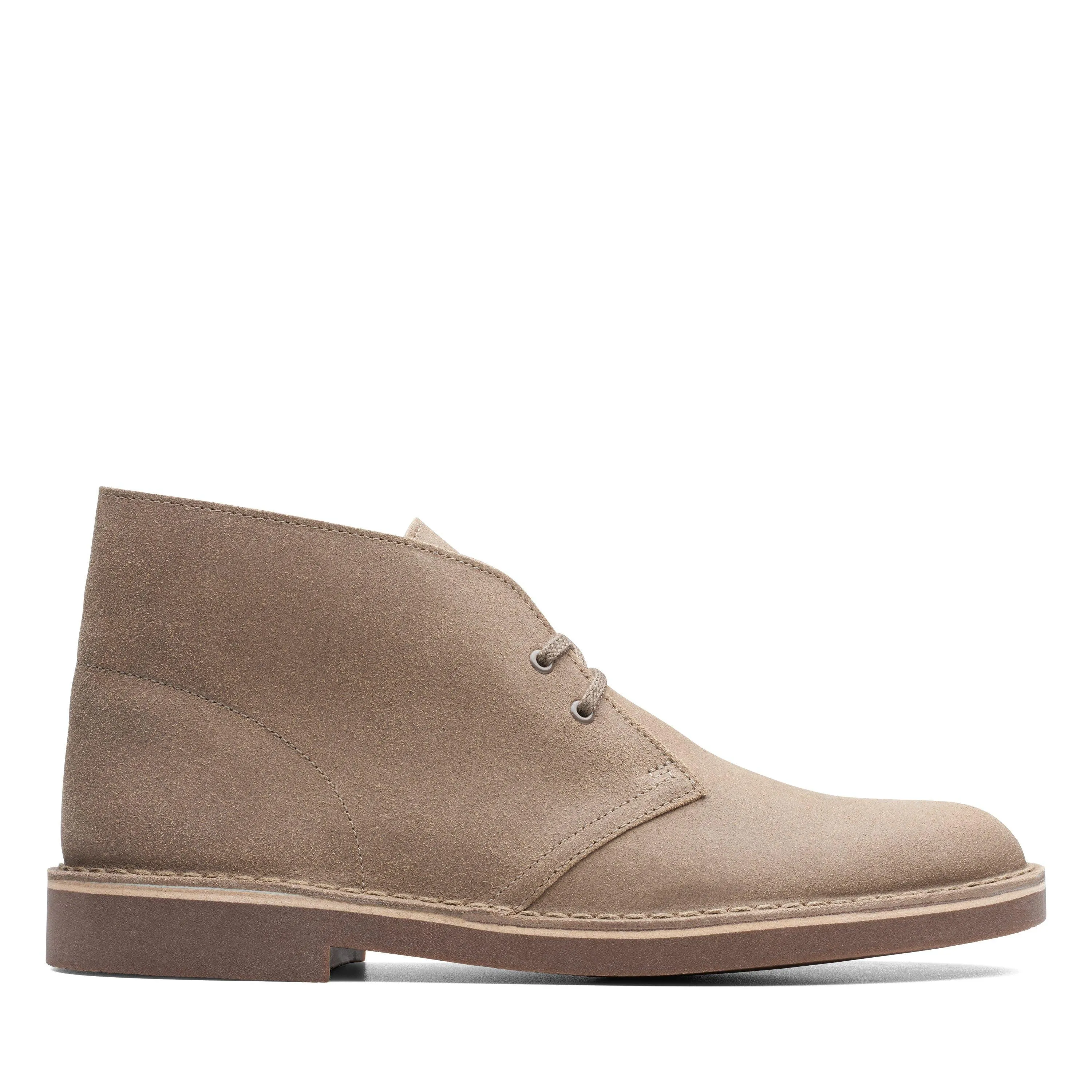 Workstation Wear Long Standing Clarks Buchacre 2 in Beige Suede