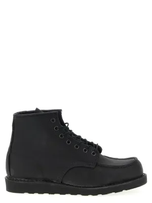 'Classic Moc' Ankle Boots Subtle Edge Korean Sleek
