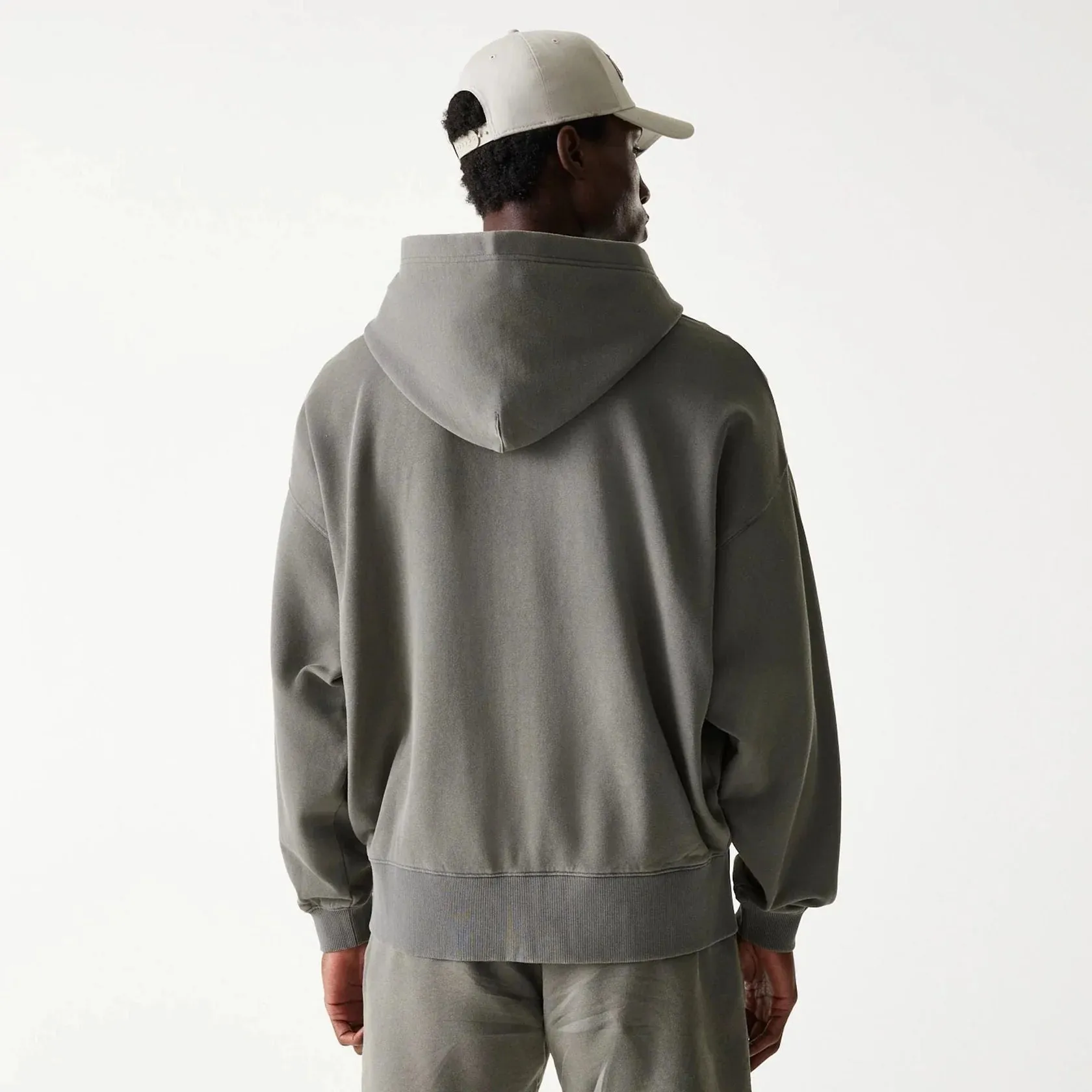 product running suitable speed Unisex Comfort New Era LA Lakers NBA Washed Grey Full Zip Hoodie