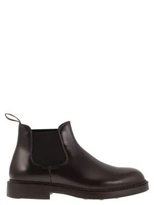 Chelsea Leather Ankle Boot City Prep Eye Draw