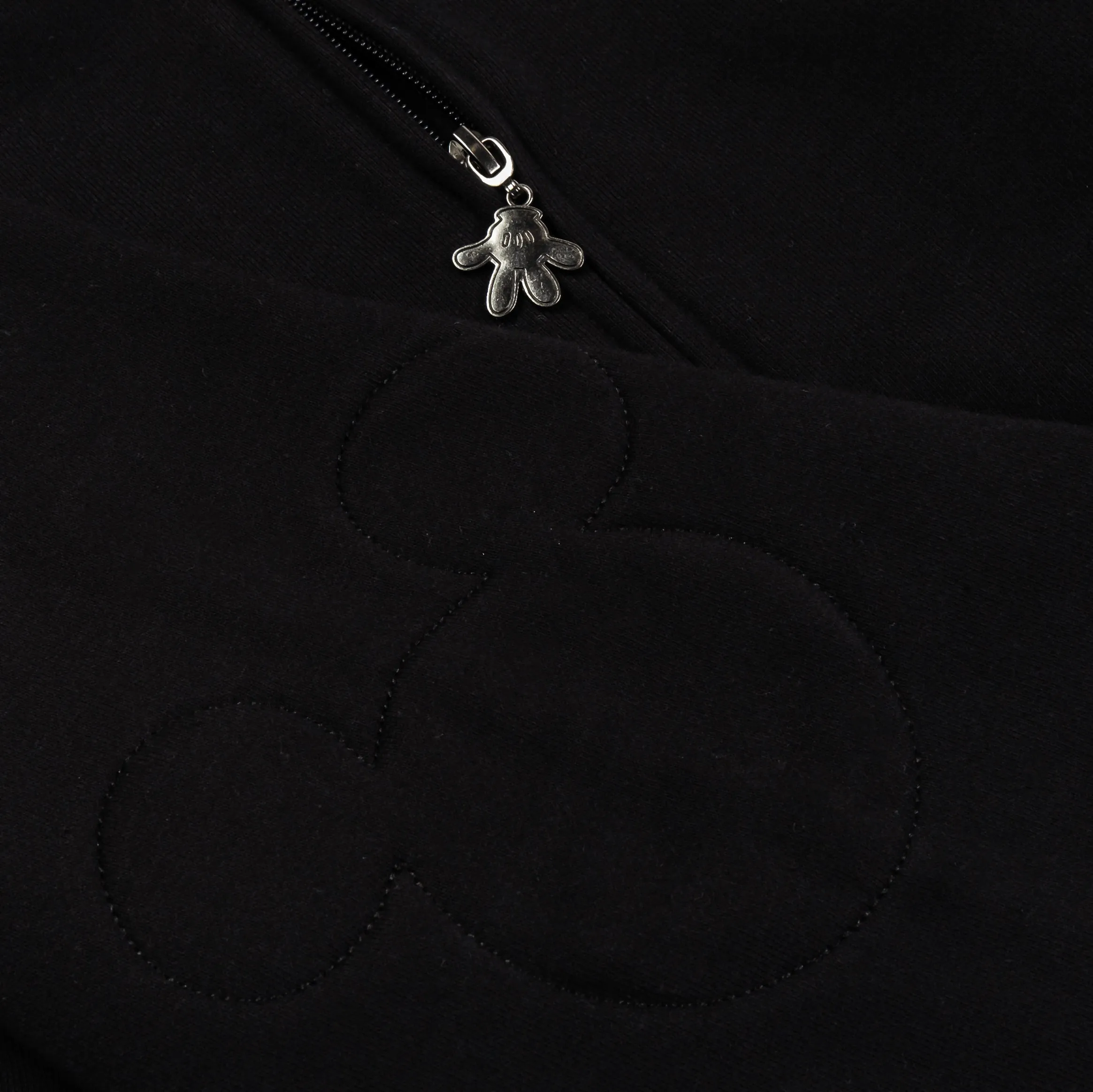 Warm Comfort Disney Mickey and Friends By Shoe Palace Don't Look Back Full Zip Mens Hoodie (Black/Red)