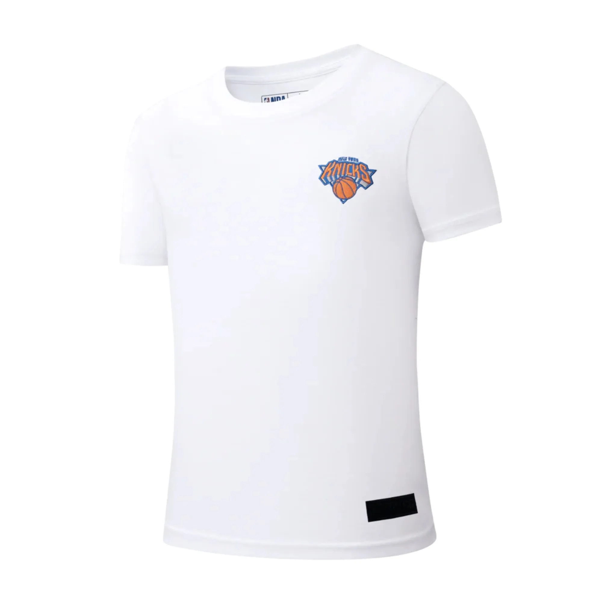 Soft Grip Ventilation Mesh Design NBA Real Hoops Regular Crew Neck T-shirt - New York Knicks