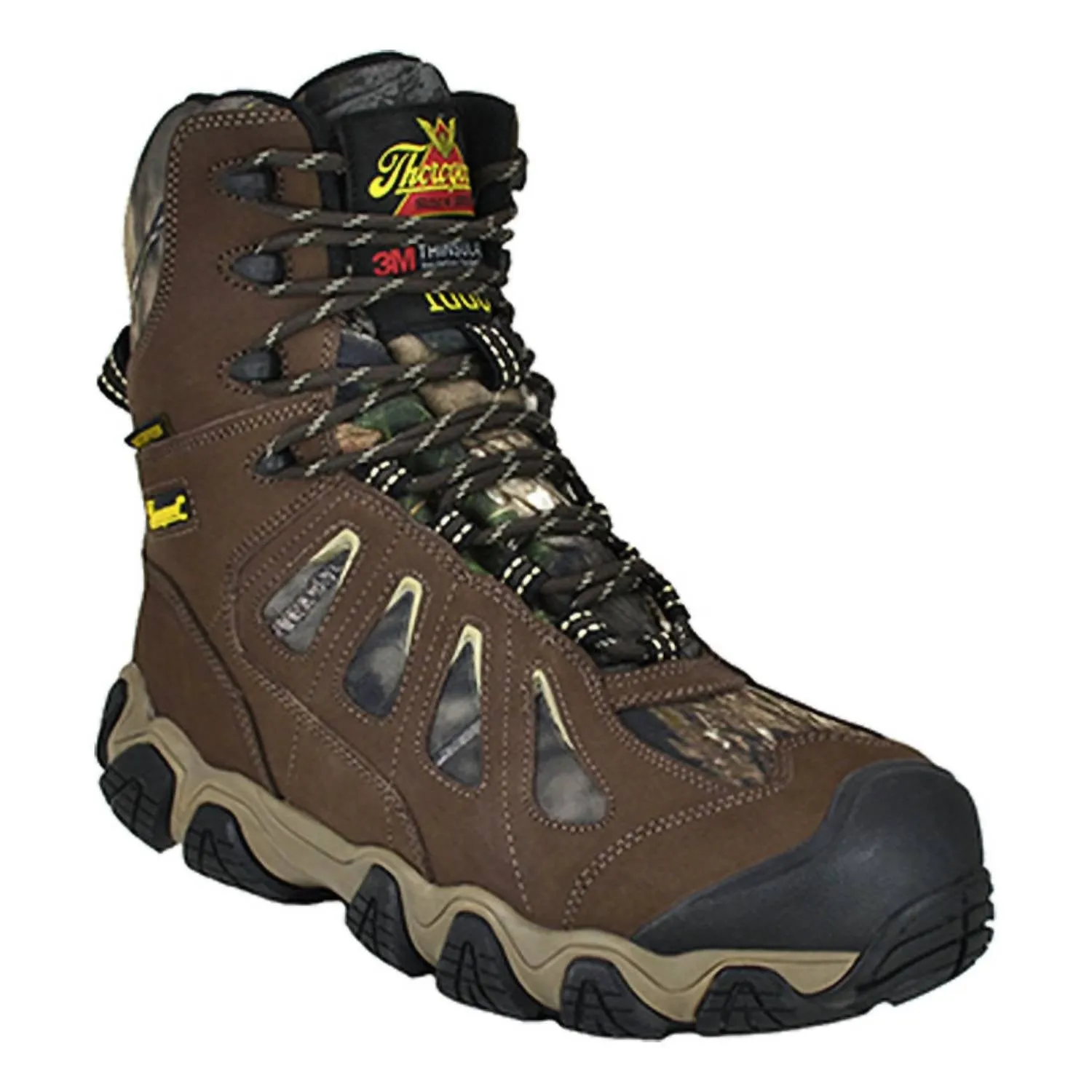 Real Shade Men's Crosstrex Insulated Waterproof Hiking Boots In Mossy Oak