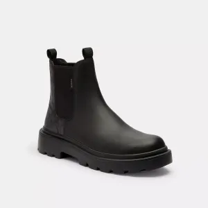 Quick Return Wide Ease Coach Outlet Chelsea Boot With Signature Canvas