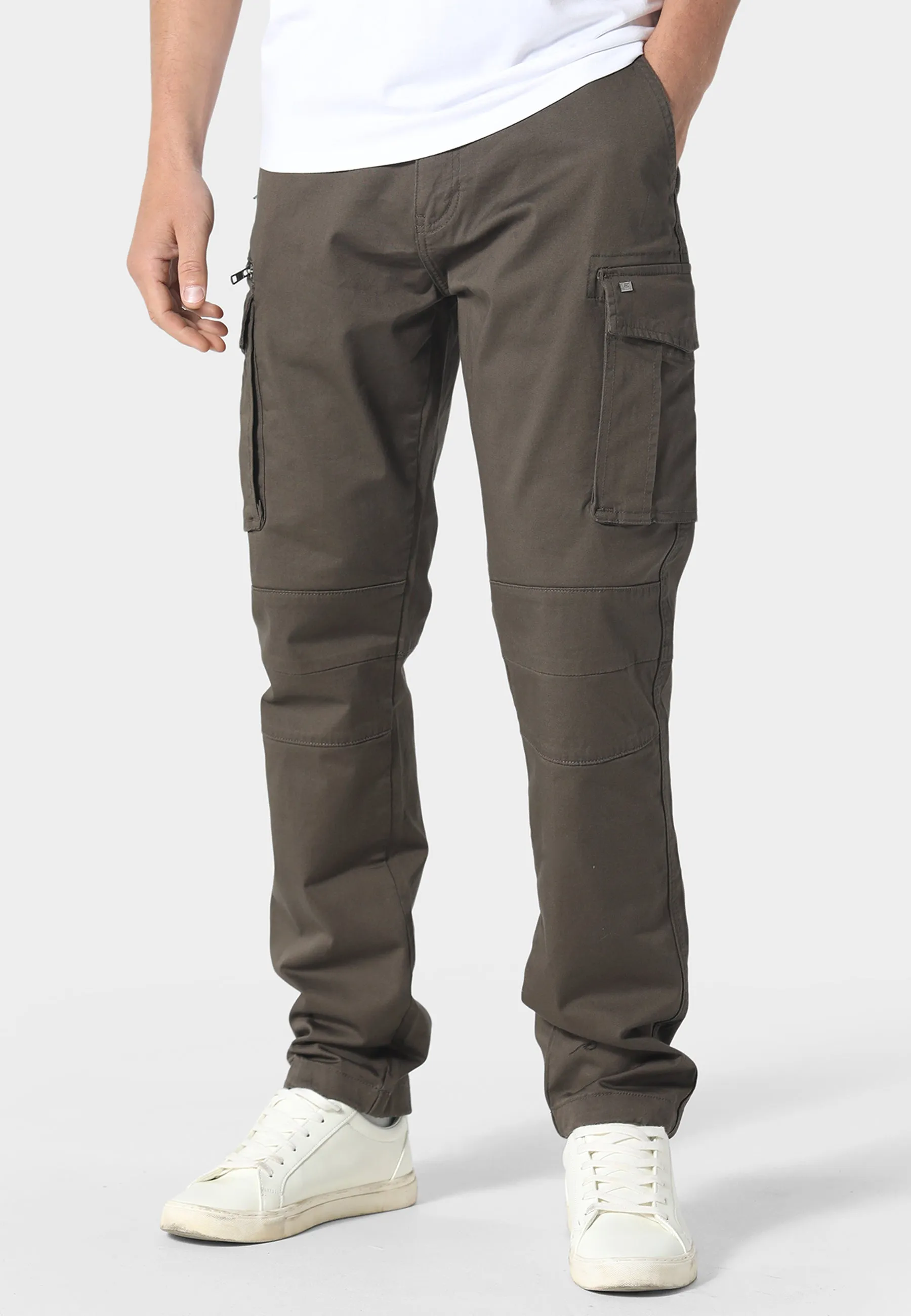 Flexible Knee Panels Newton Khaki Cargo Pants