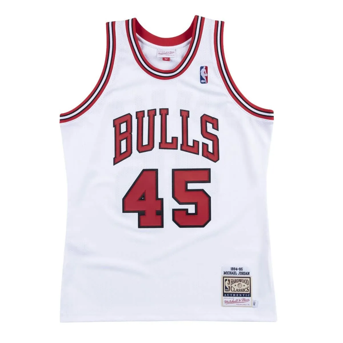 Authentic Jersey Chicago Bulls 1994-95 Michael Jordan All Around Fit