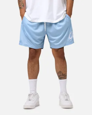 Cool Comfort ski wear Carr?? C-Star Mesh Basketball Shorts Light Blue