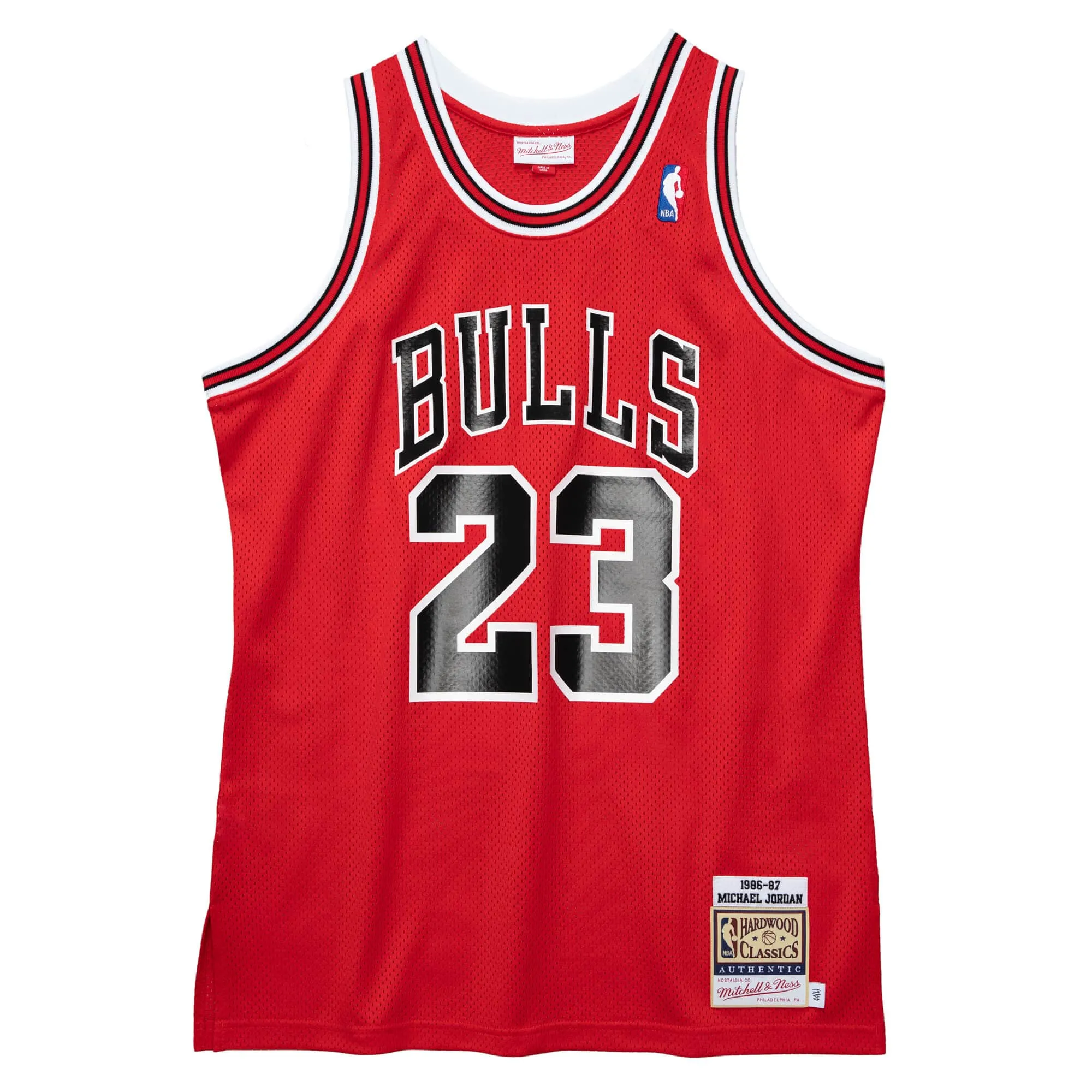 NBA AUTHENTIC JERSEY BULLS 1986 MICHAEL JORDAN Timeless Design