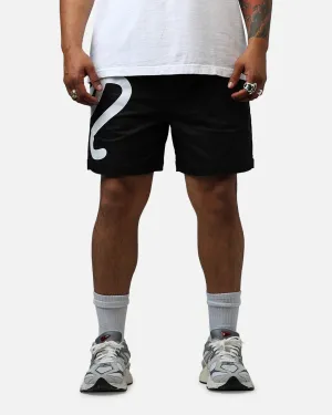 Malbon Menton Nylon Shorts Black Slim Comfort Fit mix and match