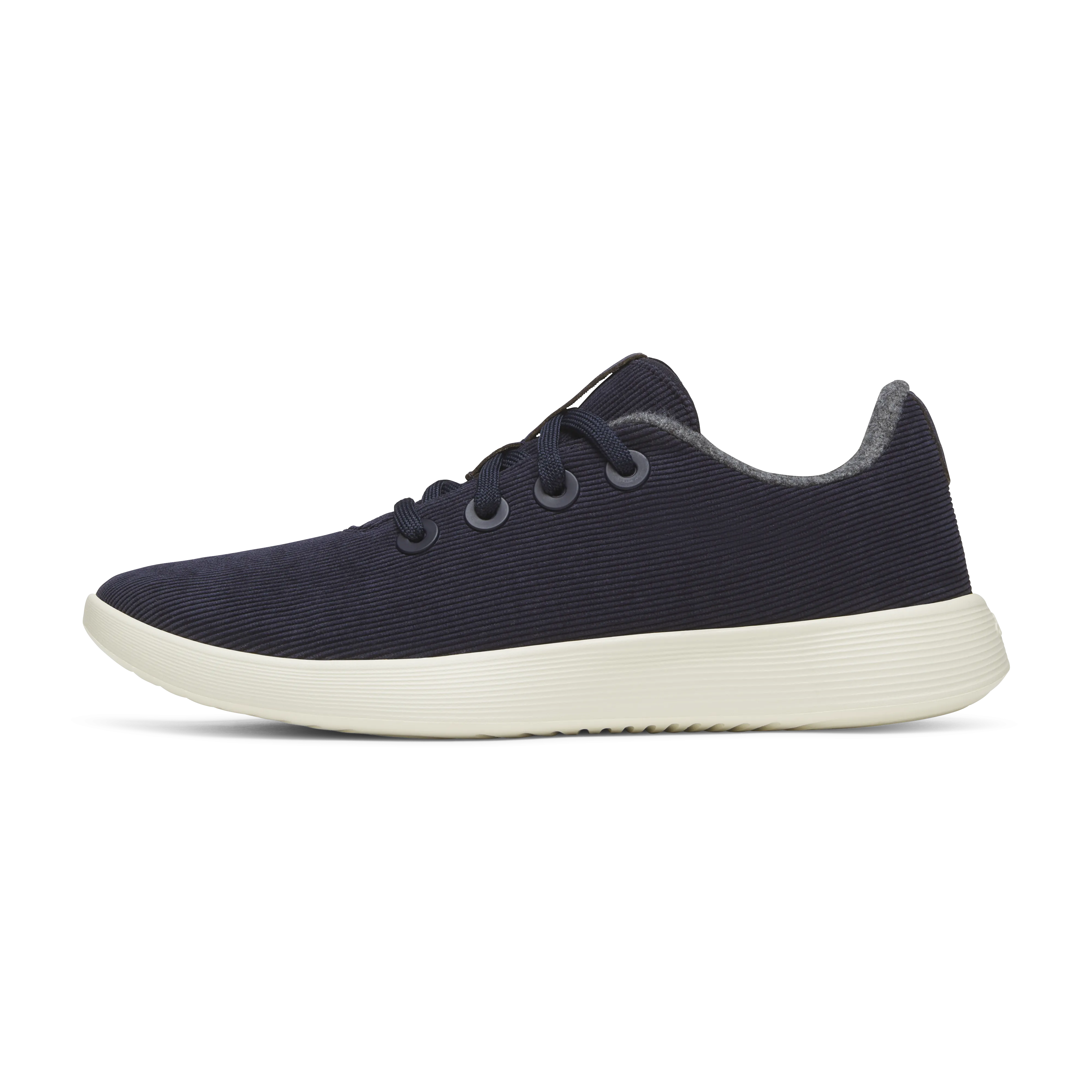 Men's Runner NZ Corduroy - Dark Navy (Stony Cream Sole) Orthopedic Support Comfort Upper Material