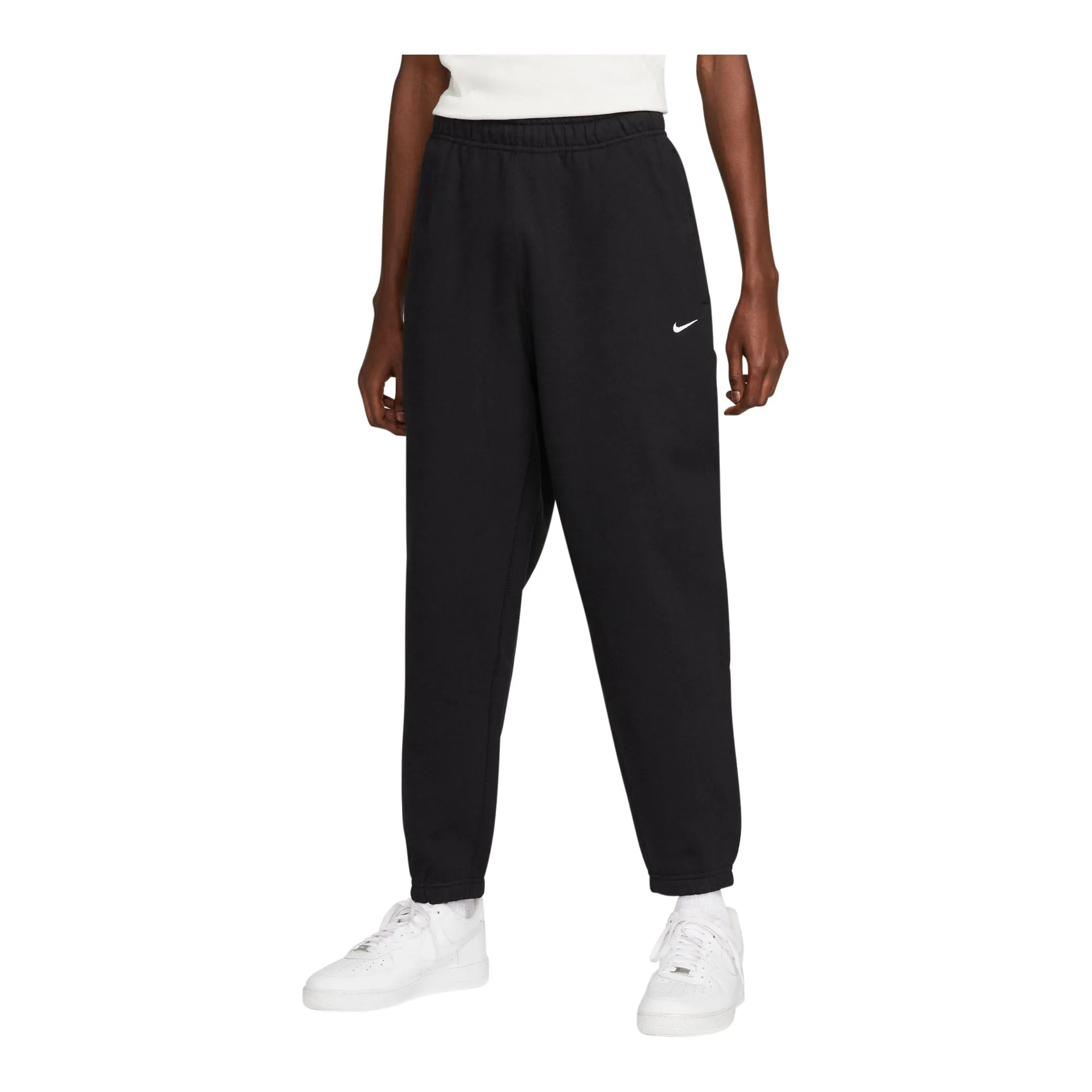 Nike Solo Swoosh Men's Fleece Pants FadeResistant Weekend Wear