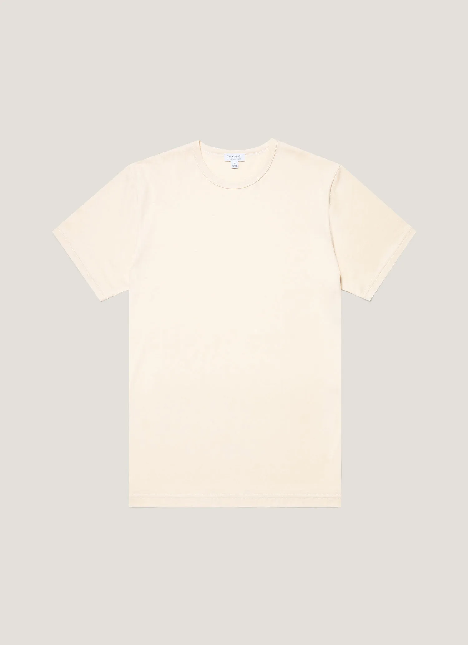 Men's Classic T-shirt in Undyed Minimalist Design
