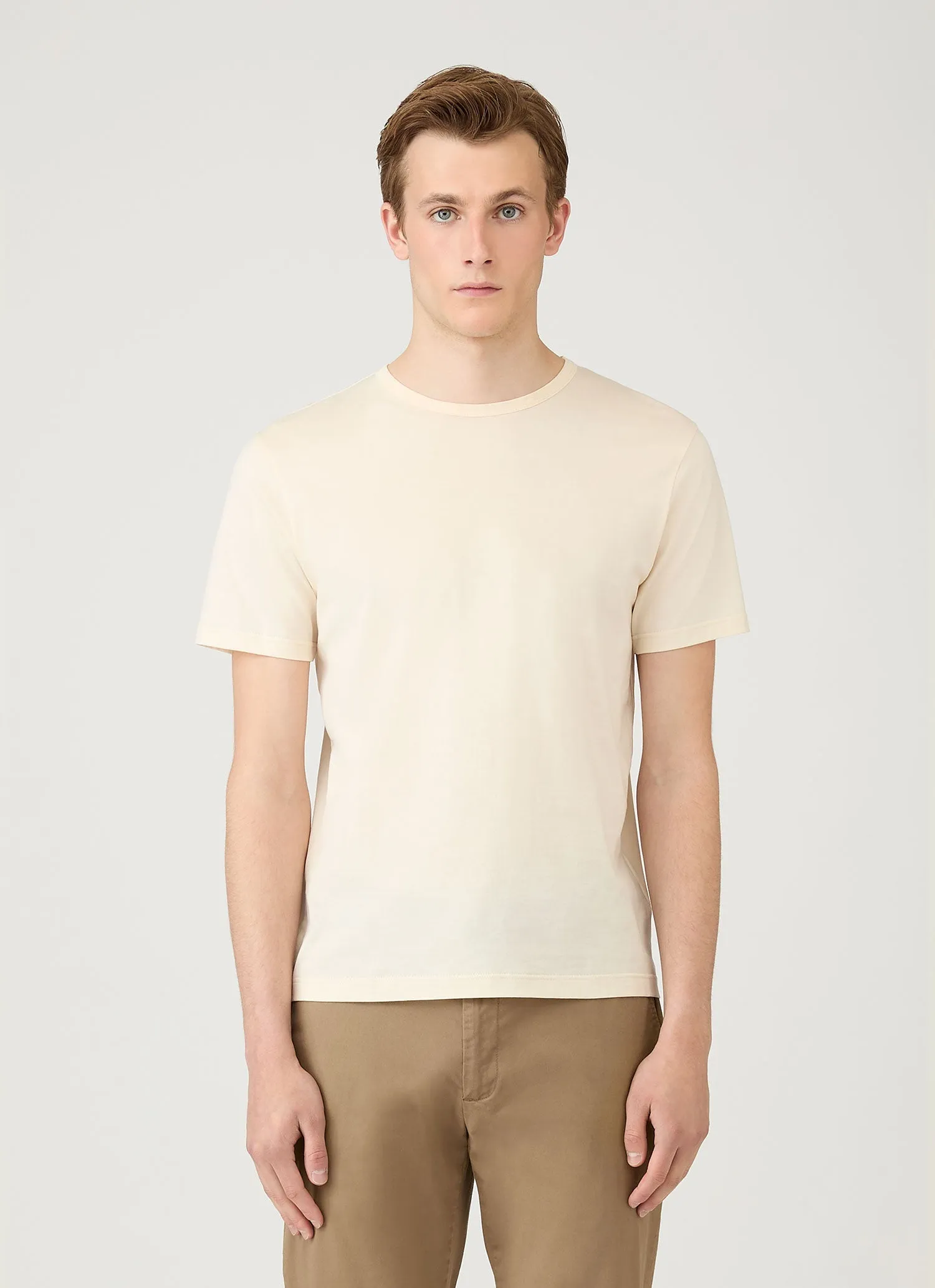 Men's Classic T-shirt in Undyed Minimal Comfort