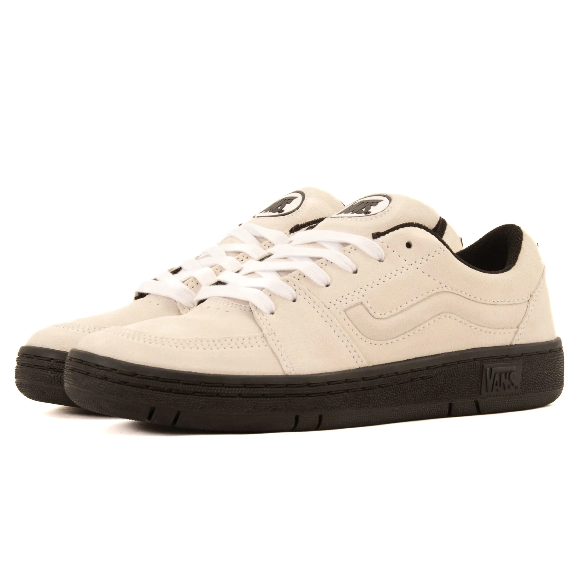 Office Friendly Breath Comfort Vans - Skate Fairlane (True White/Black)*SALE
